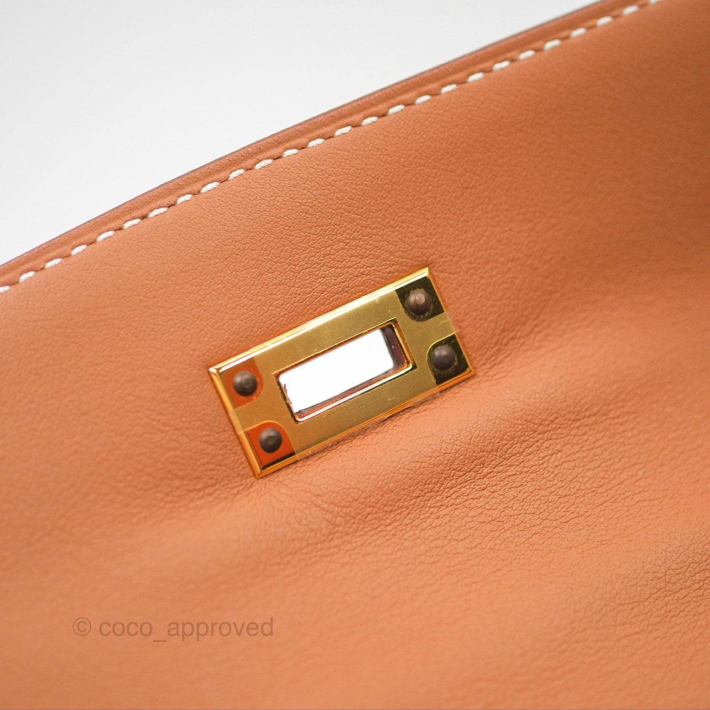 Hermès Kelly Mini Pochette Gold Swift Gold Hardware