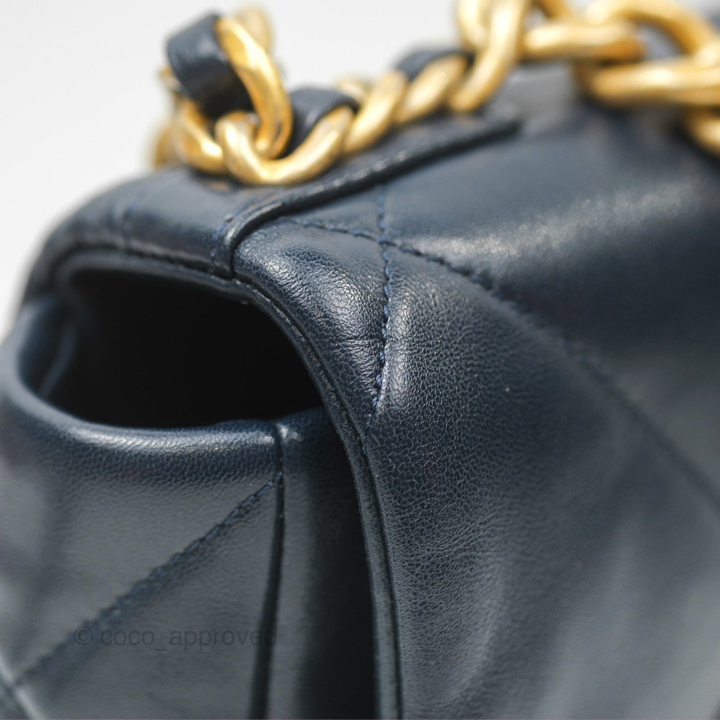 Chanel 19 Small Navy Mixed Hardware