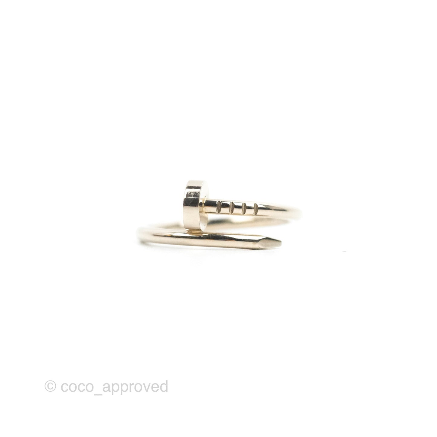 Cartier Juste Un Clou Ring Silver Size 50
