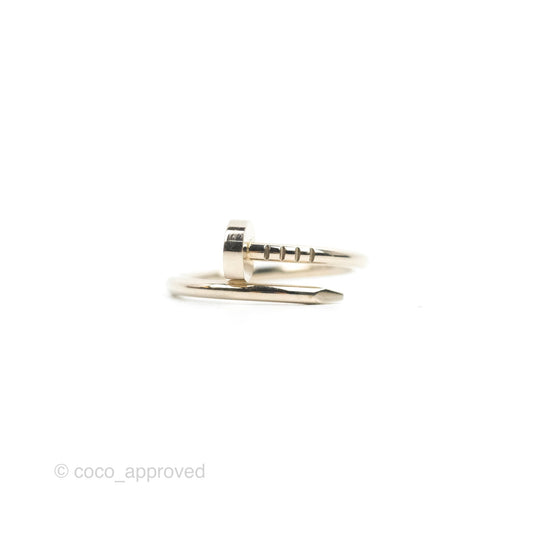 Cartier Juste Un Clou Ring Silver Size 50