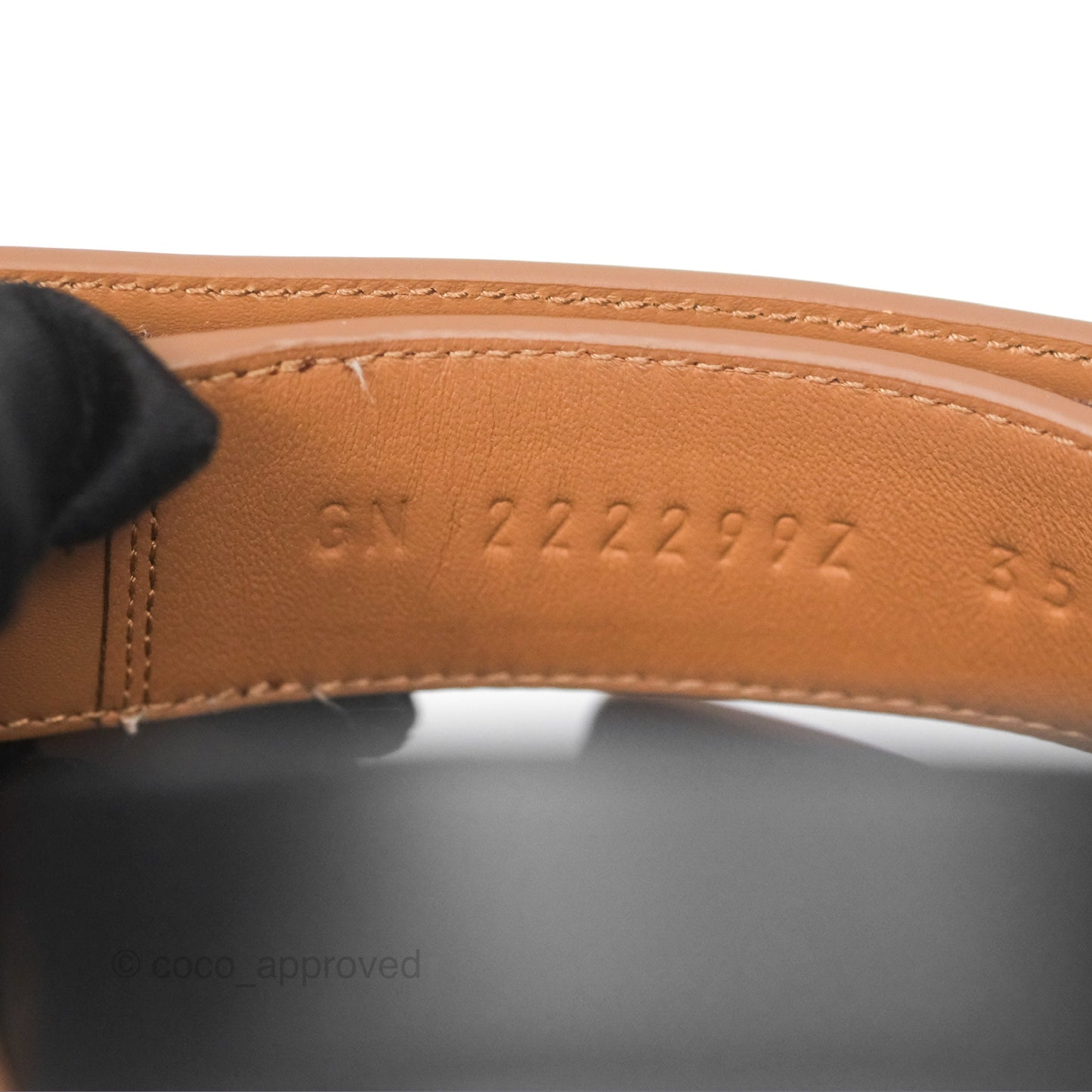 Hermès Chypre Sandal Gold Calfskin Size 35.5