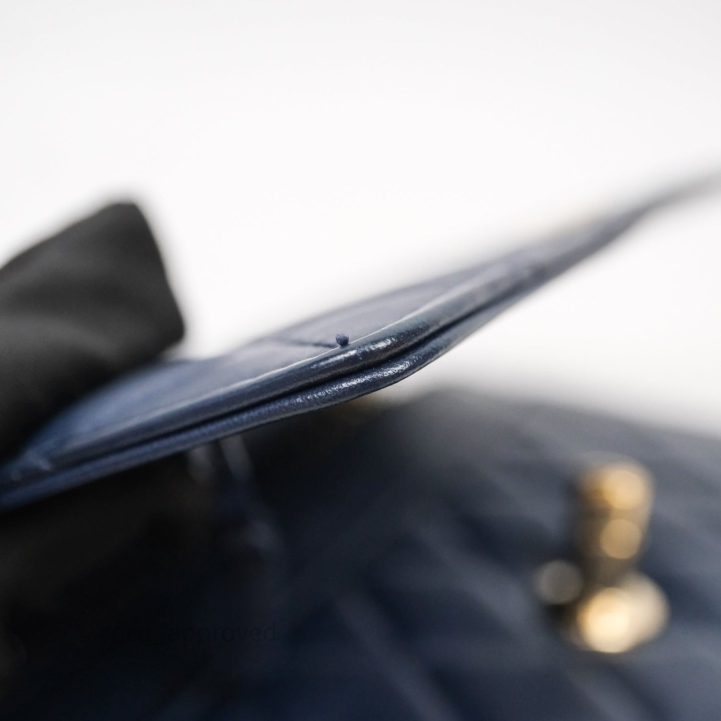 Chanel Trendy CC WOC Wallet On Chain Navy Lambskin Gold Hardware