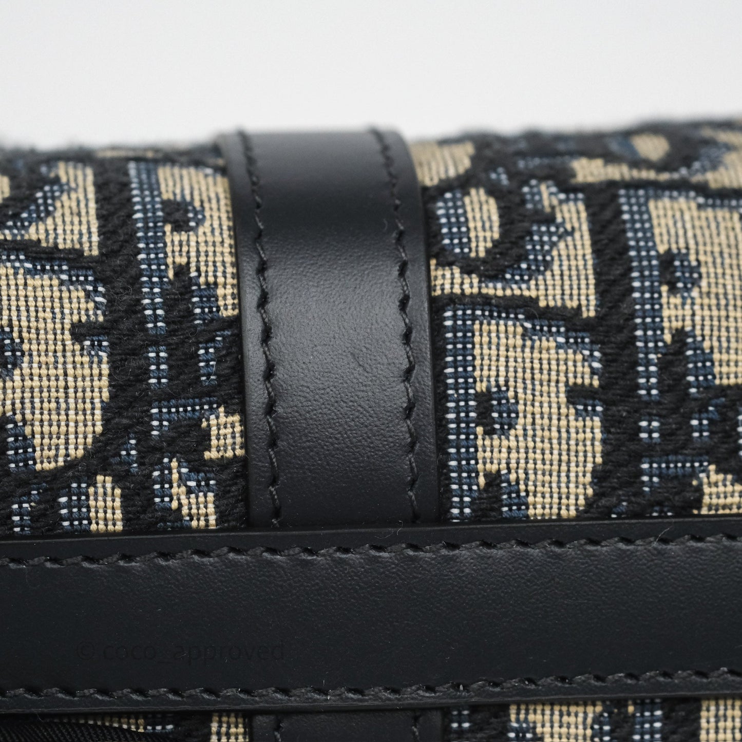 Dior Groove 17 Nano Bag Blue Dior Oblique Jacquard