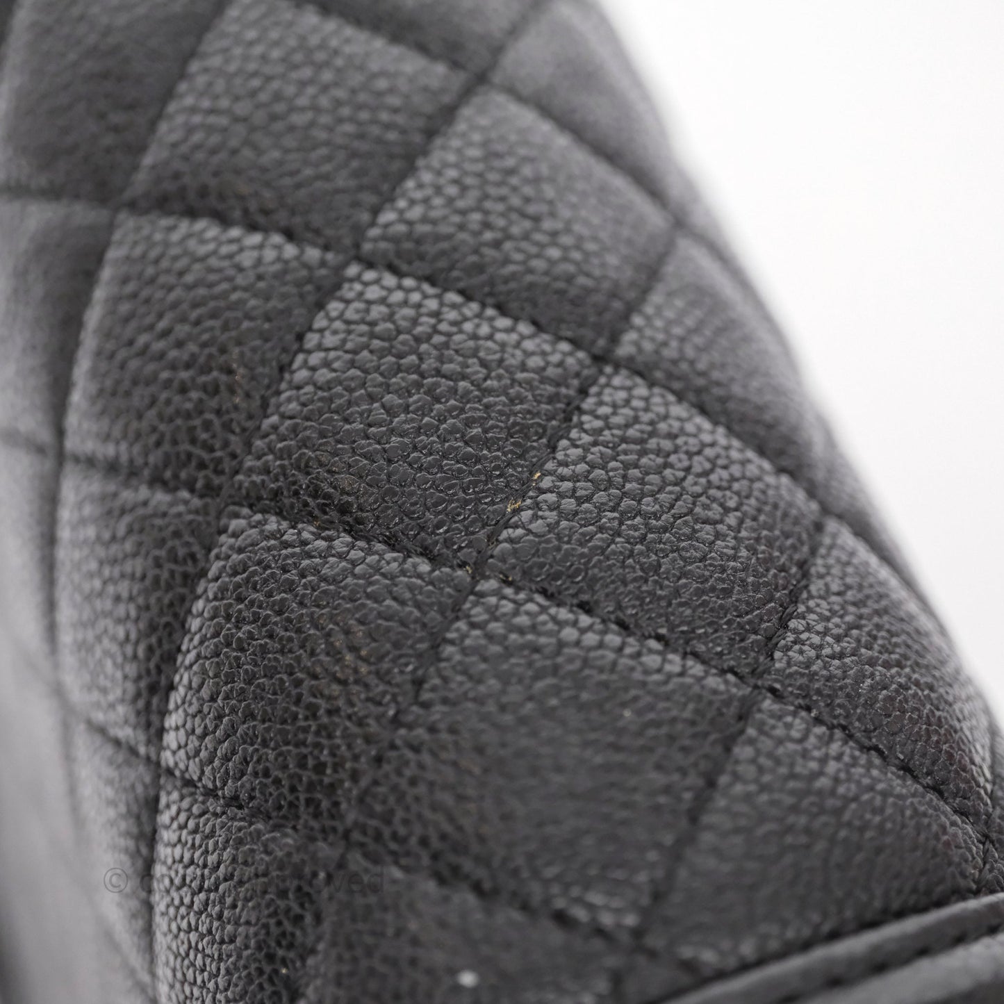 Chanel Quilted New Medium Boy Black Caviar Ruthenium Hardware