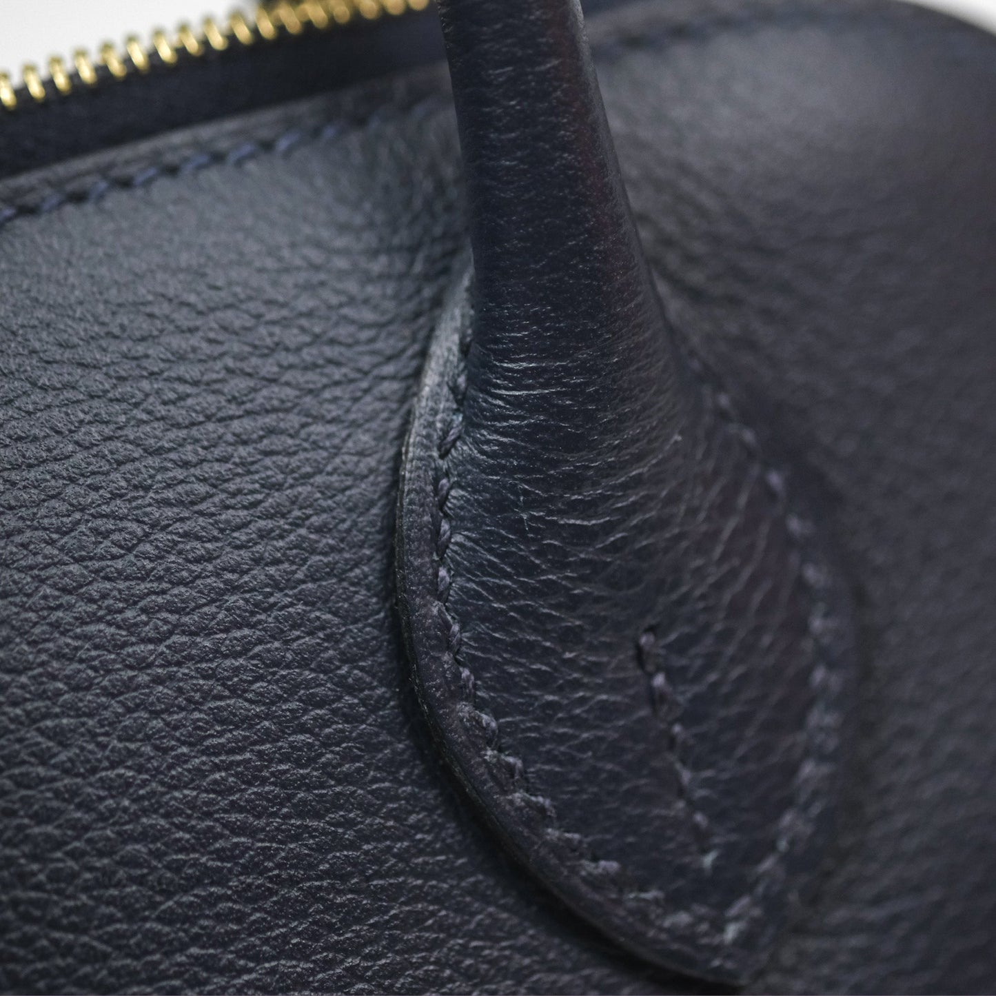 Hermès Bolide Mini 1923 Bleu Nuit 2Z Evercolor Gold Hardware