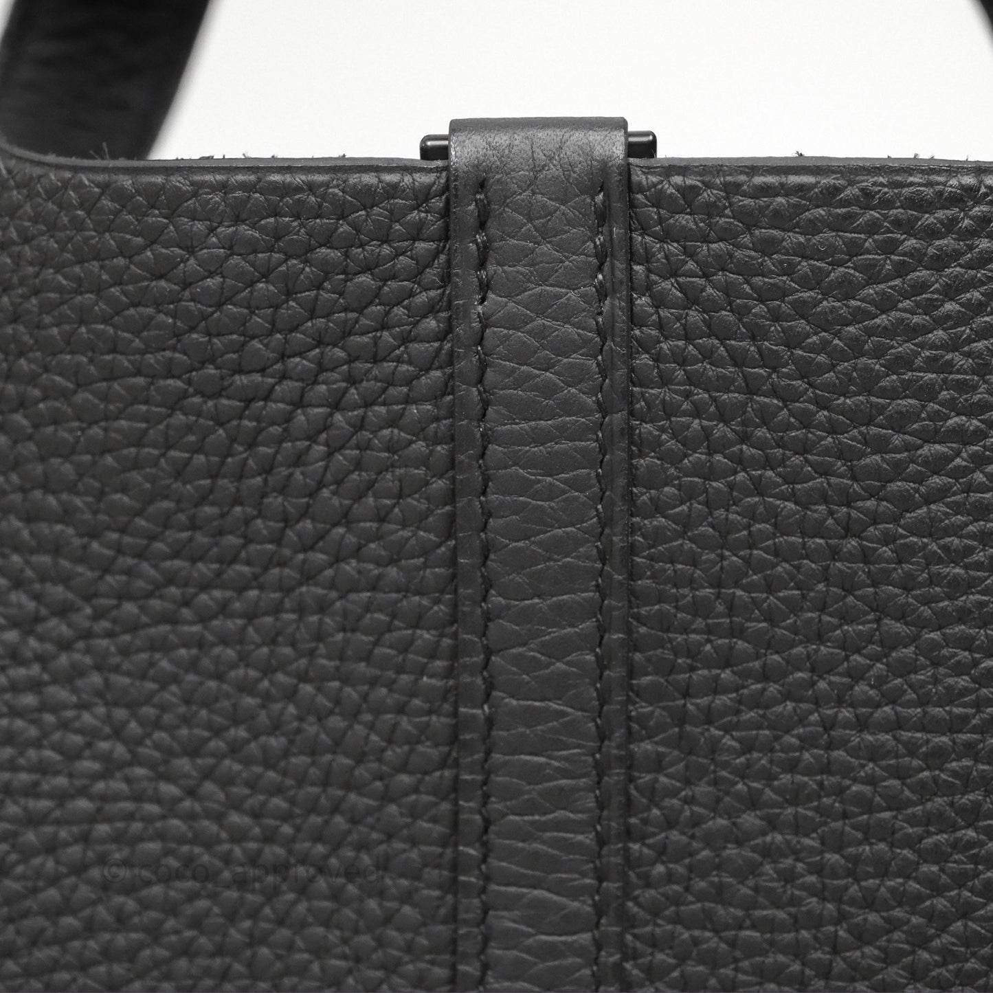 Hermès Picotin 18 Black Noir Clemence So Black Hardware