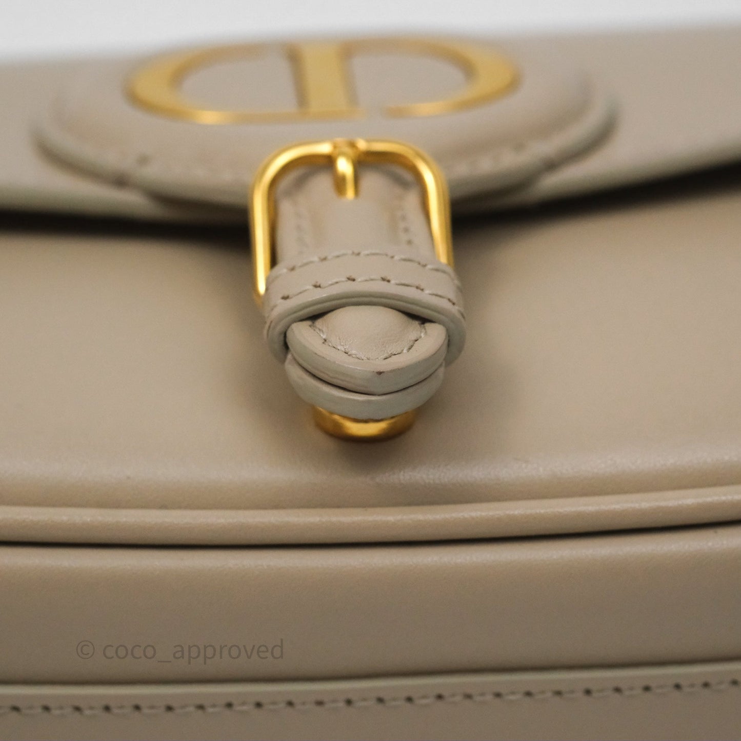 Christian Dior Bobby East-West Bag Calfskin Sand-Colored