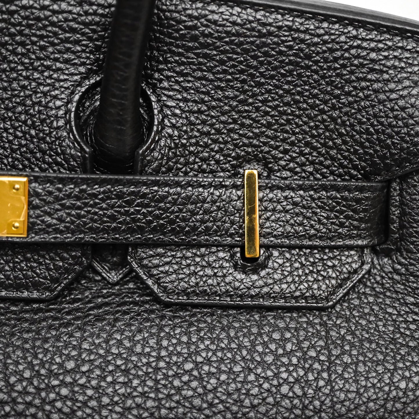 Hermès Birkin 30 Black Noir 89 Togo Gold Hardware