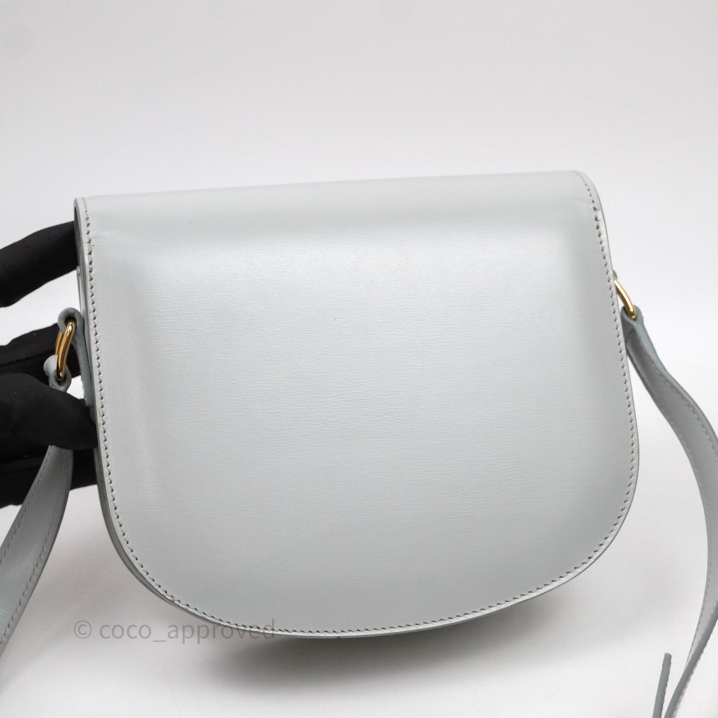 Celine Teen Besace Light Blue Shiny Calfskin