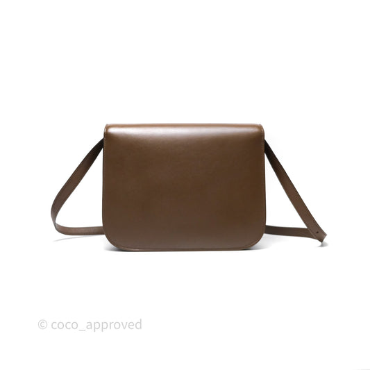 Celine Medium Classic Box Flap Caramel Calfskin