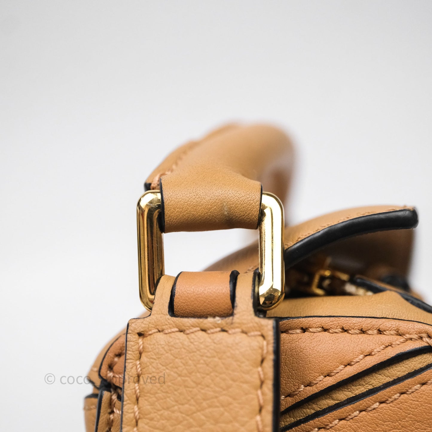 Loewe Mini Puzzle Bag Dune & Warm Desert