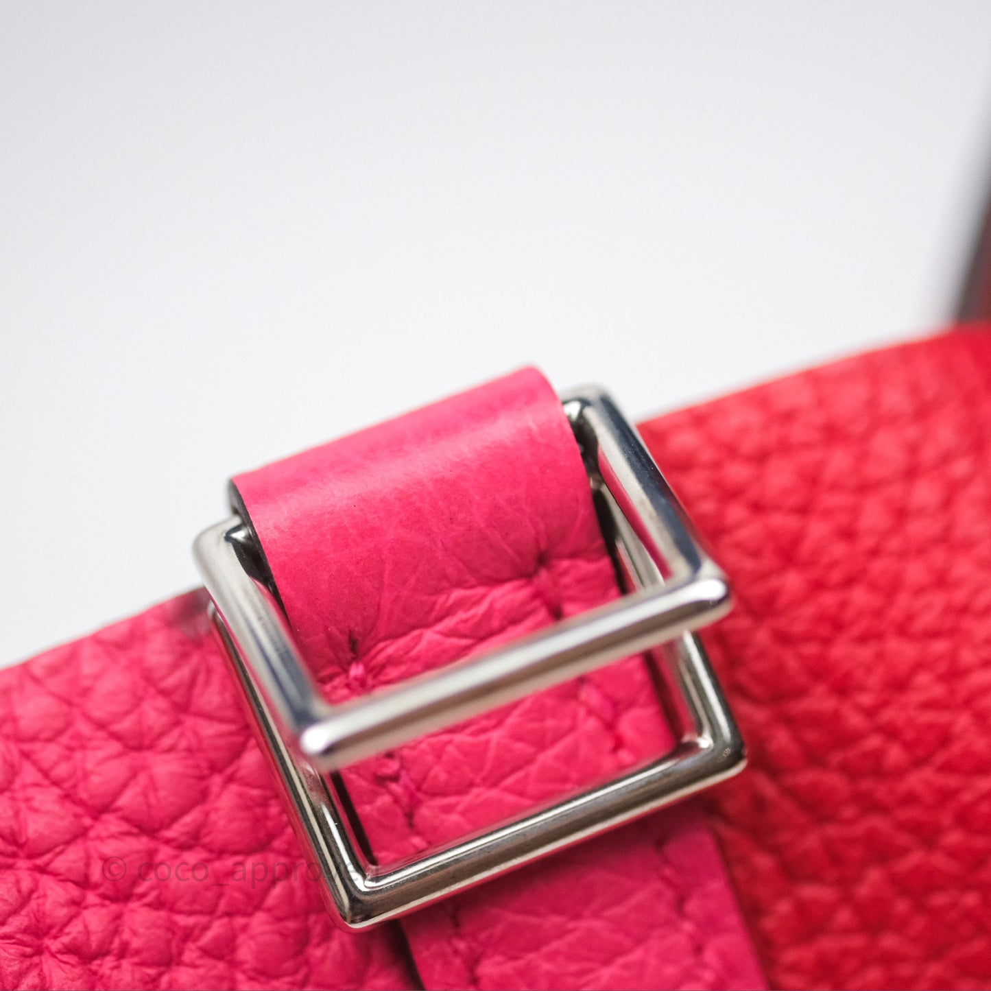 Hermès Picotin 18 Rouge de Coeur S3/ Rose Extrême I6/ Bleu Zanzibar B3 Clemence Palladium Hardware