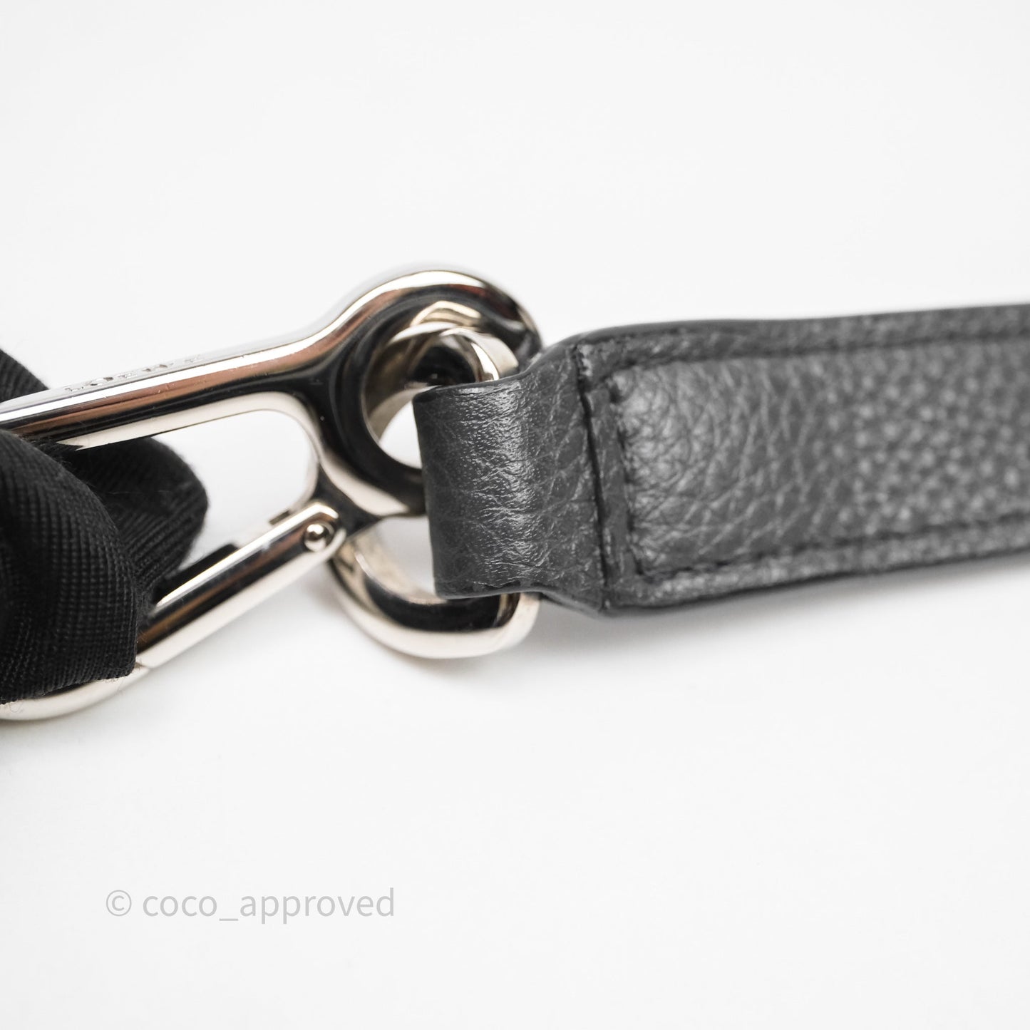 Loewe Small Puzzle Grey Calfskin Edge Bag