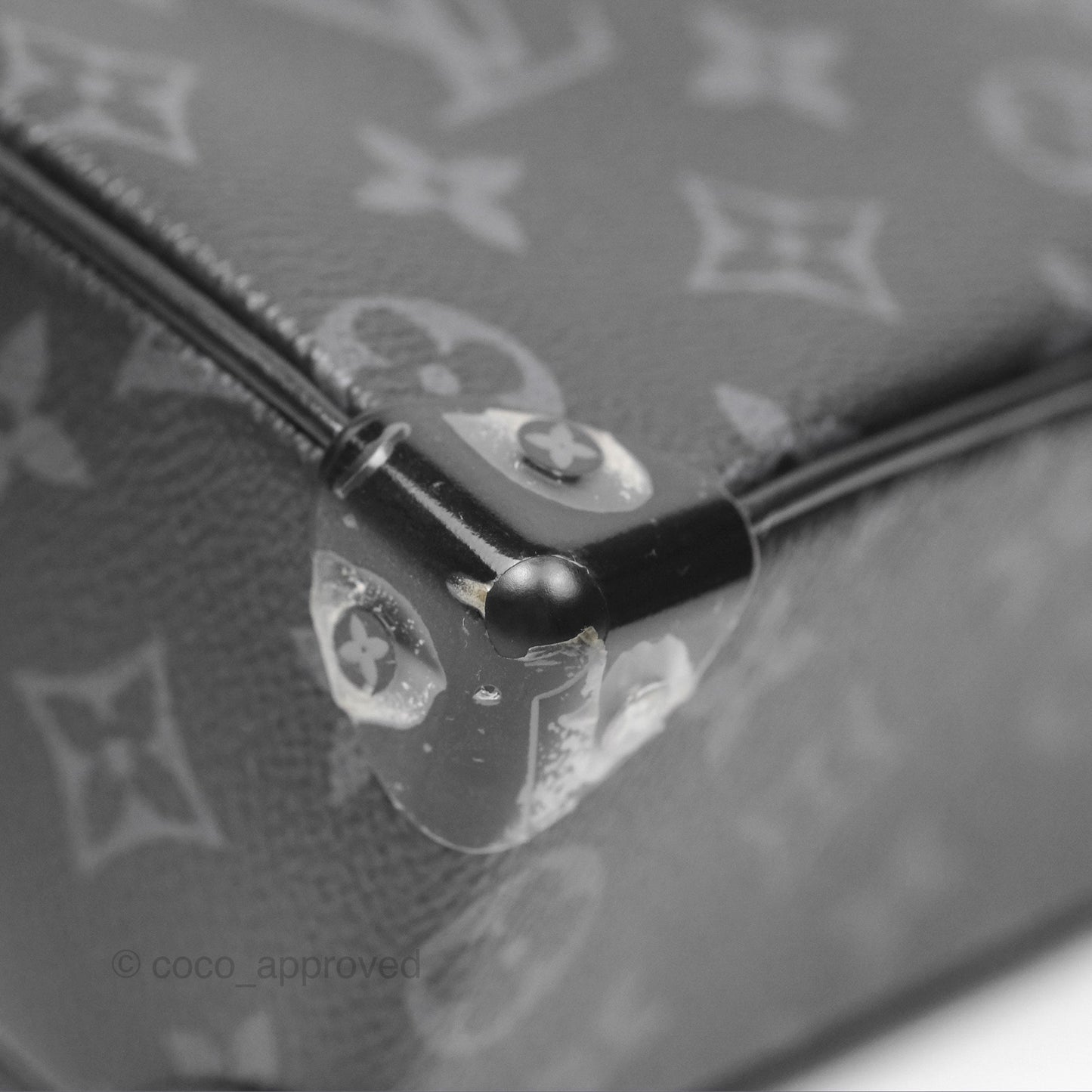 Louis Vuitton Mini Soft Trunk Monogram Eclipse Canvas