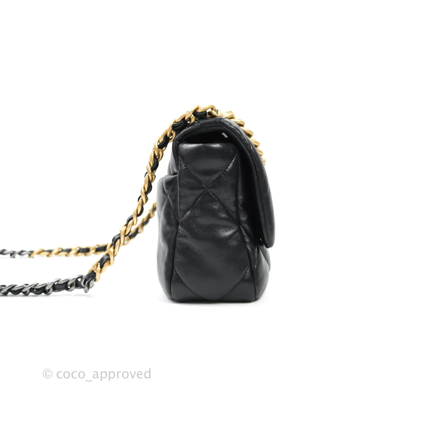 Chanel 19 Small Black Mixed Hardware