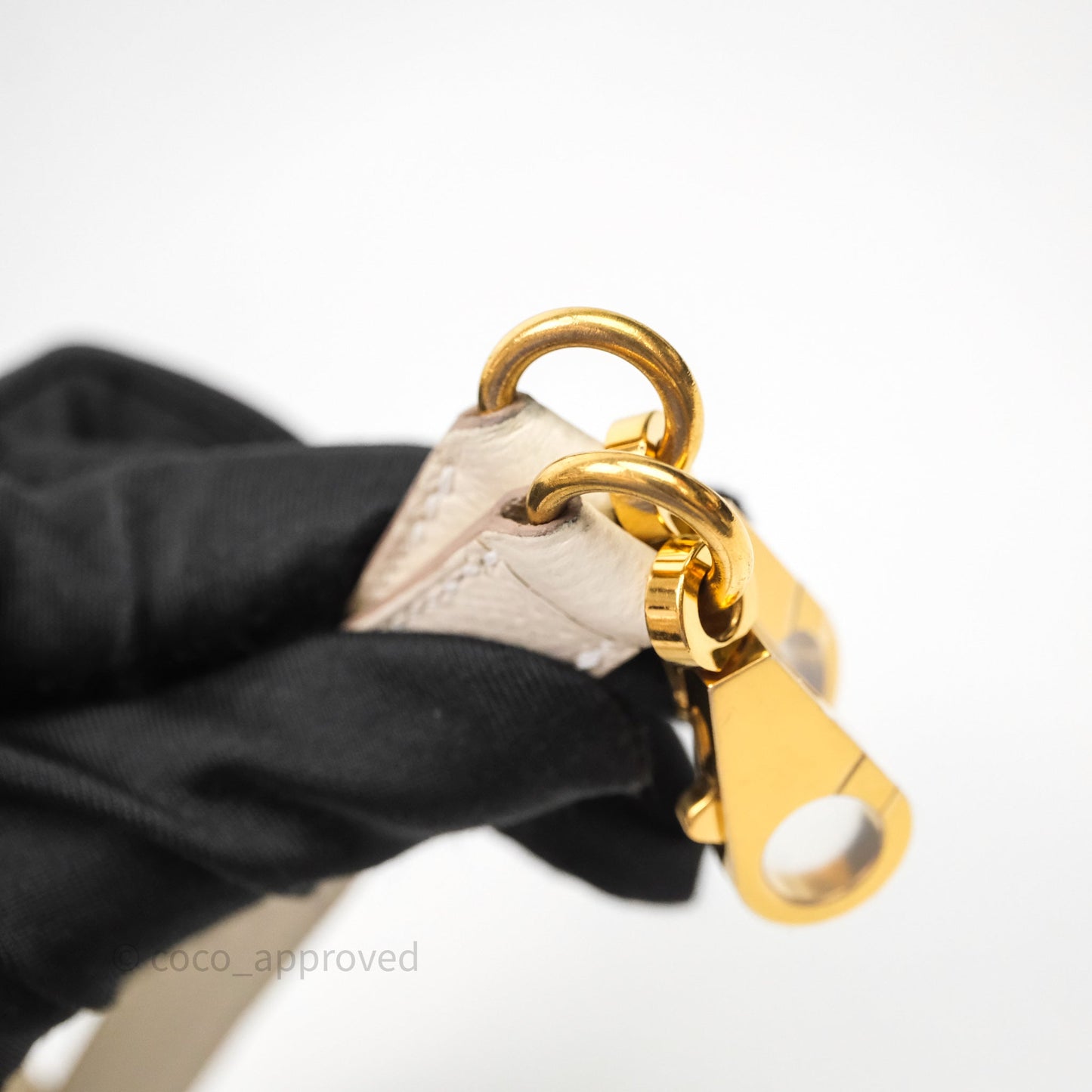 Hermes Kelly 25 Craie Epsom Gold Hardware