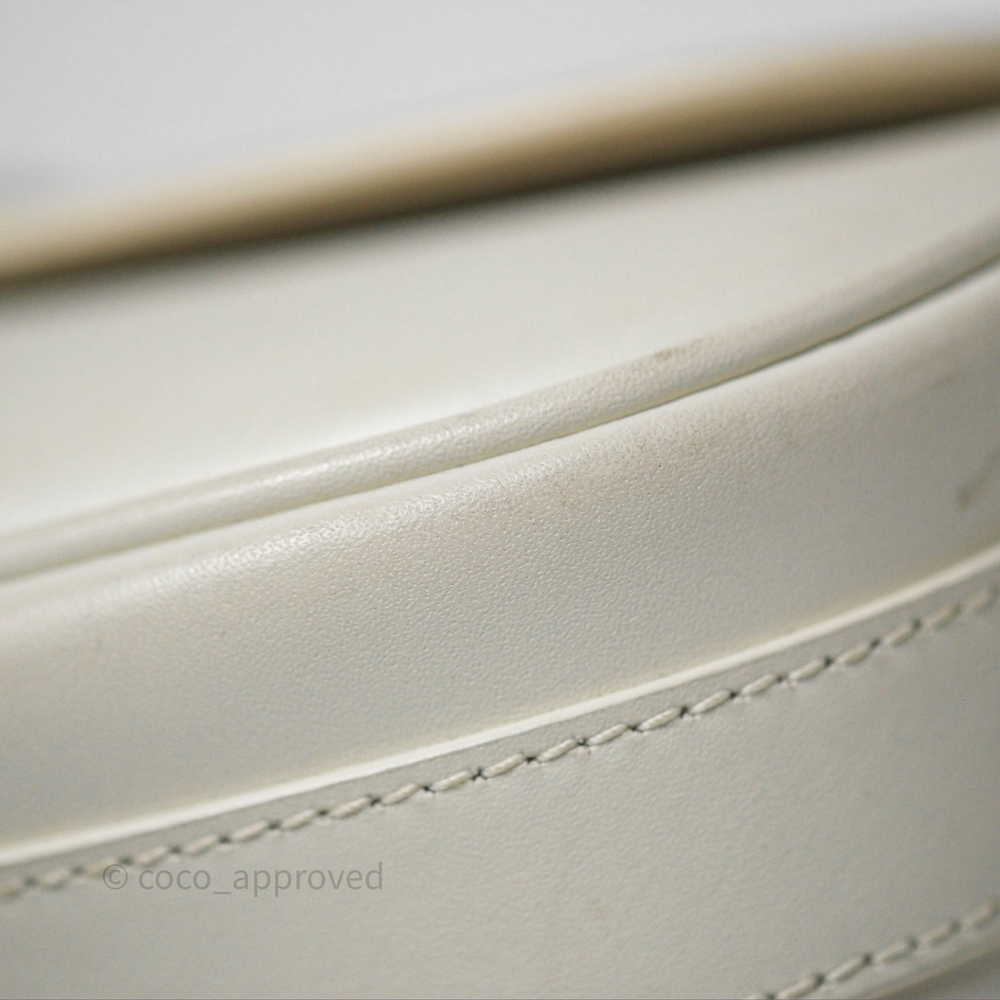Christian Dior Bobby East-West Bag Calfskin White