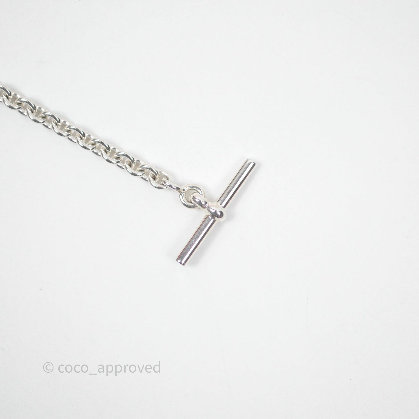 Hermès Kelly Cadenas Bracelet Sterling Silver