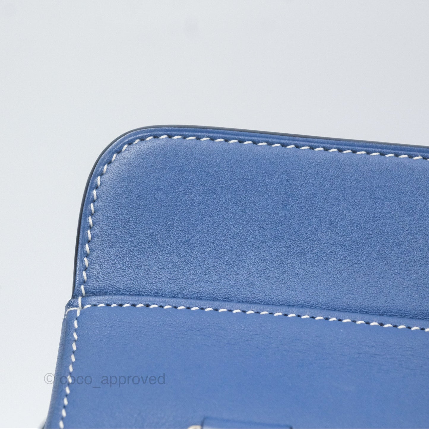 Hermès ToolBox 20 Bleu Agate R2 Swift Palladium Hardware