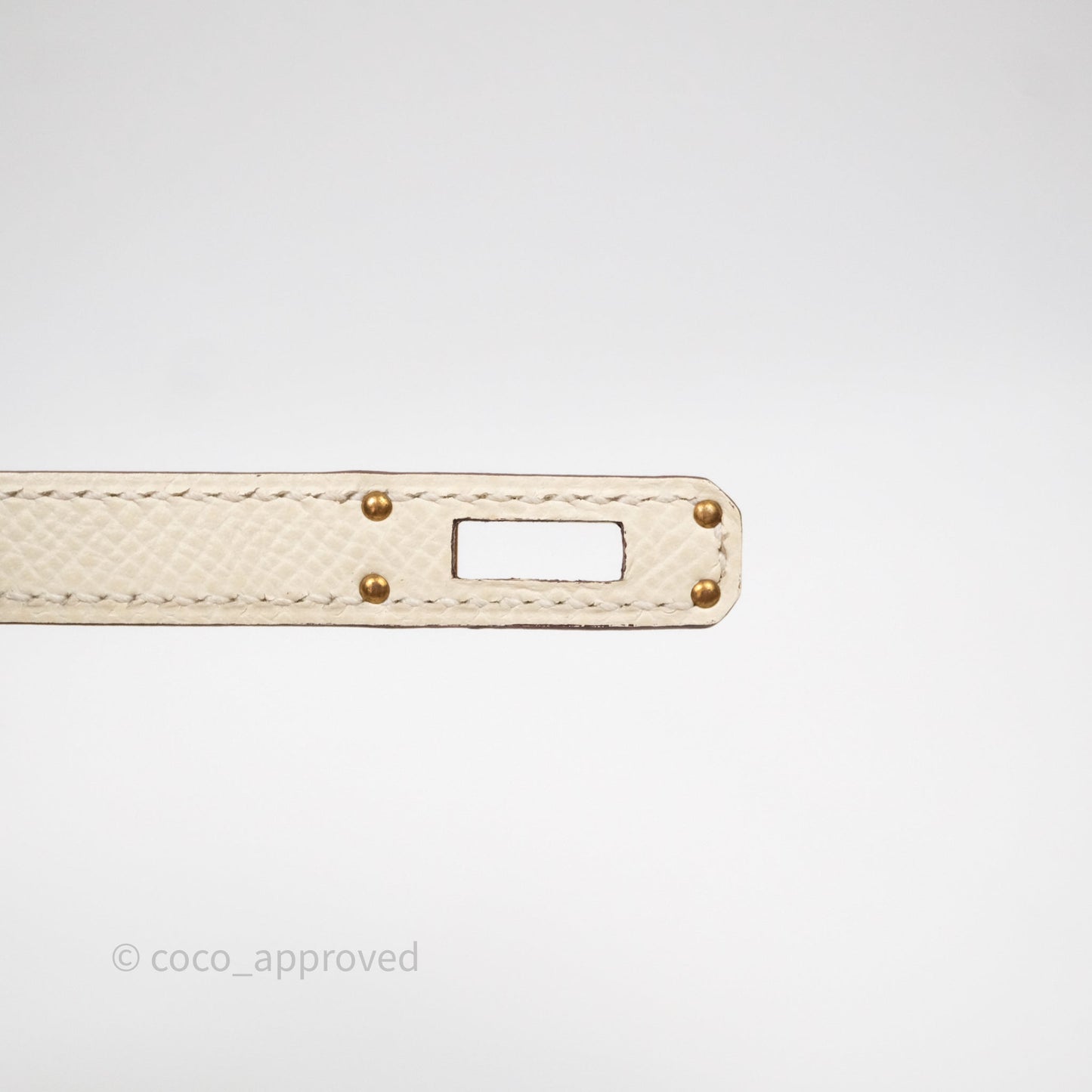 Hermès Kelly 25 Nata I2 Epsom Gold Hardware