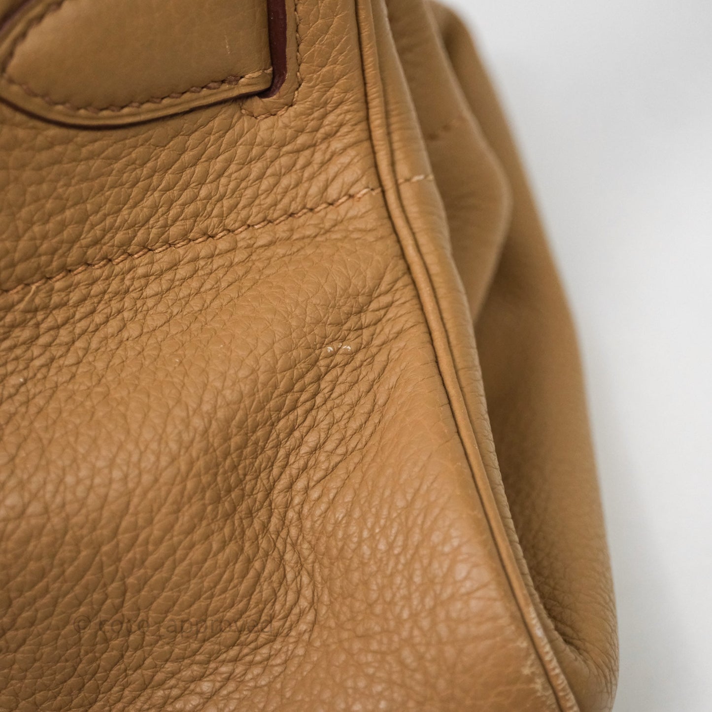 Hermès Birkin JPG Shoulder Bag 42 Tabac Camel 24 Palladium Hardware