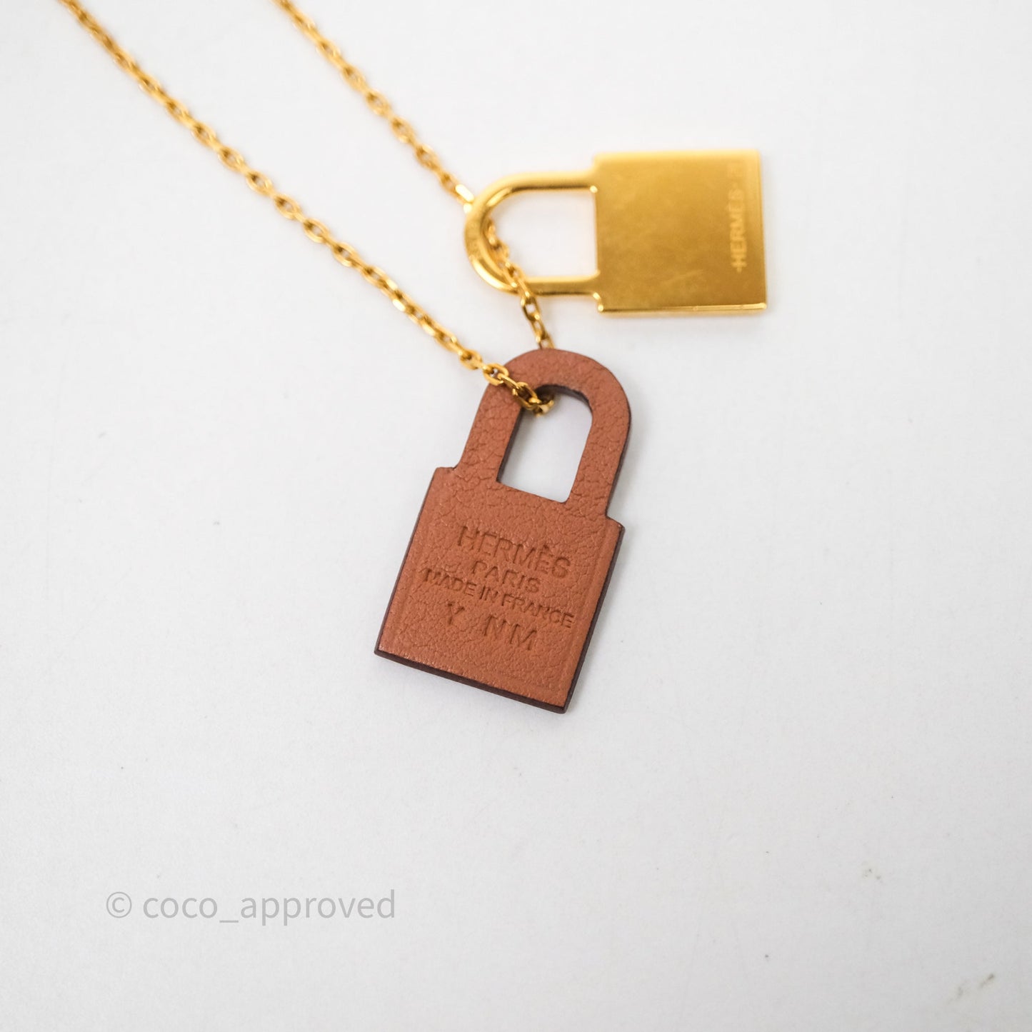 Hermès Small O'Kelly Pendant Gold Swift Gold