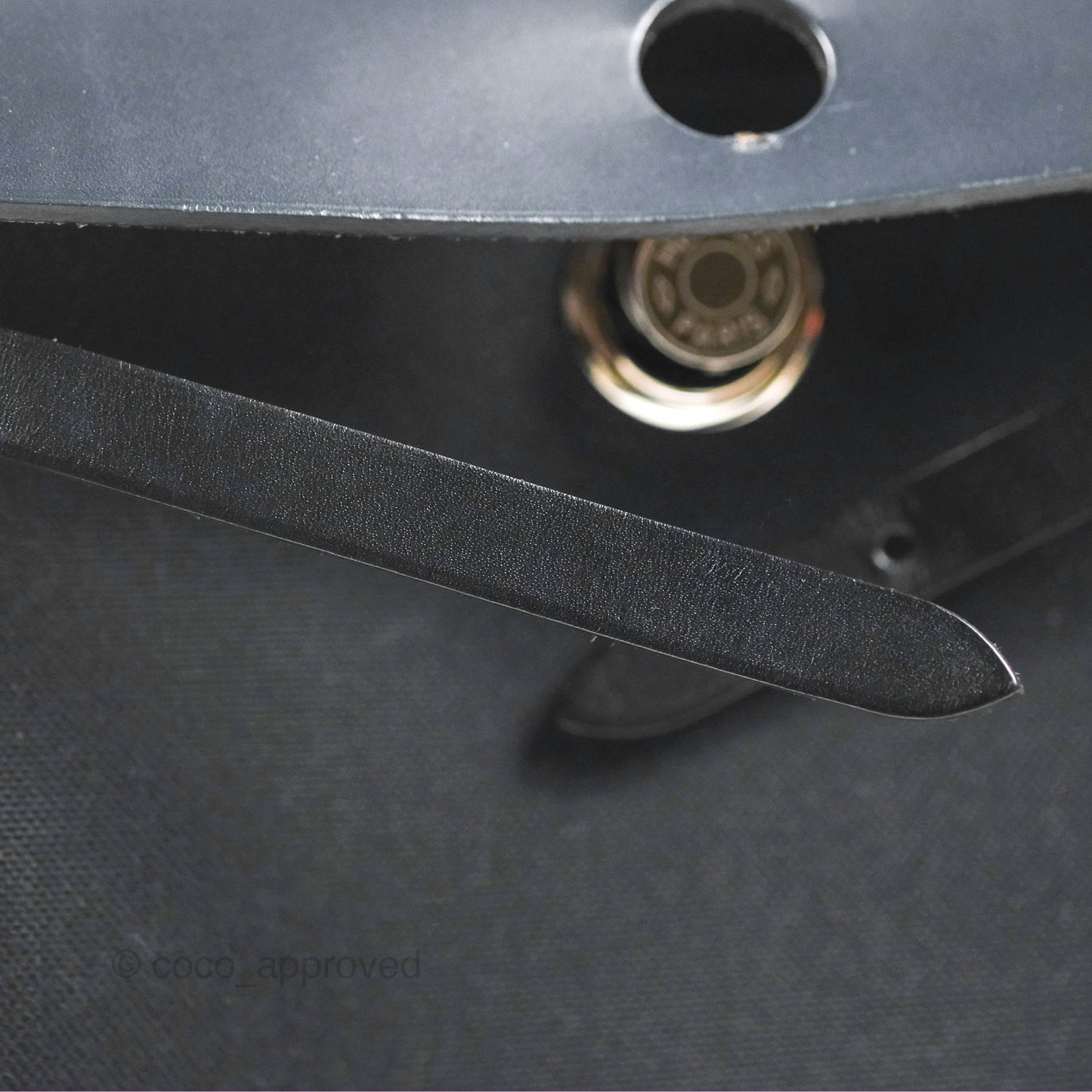 Hermès Herbag Zip 31 Black/Navy Canvas Palladium Hardware