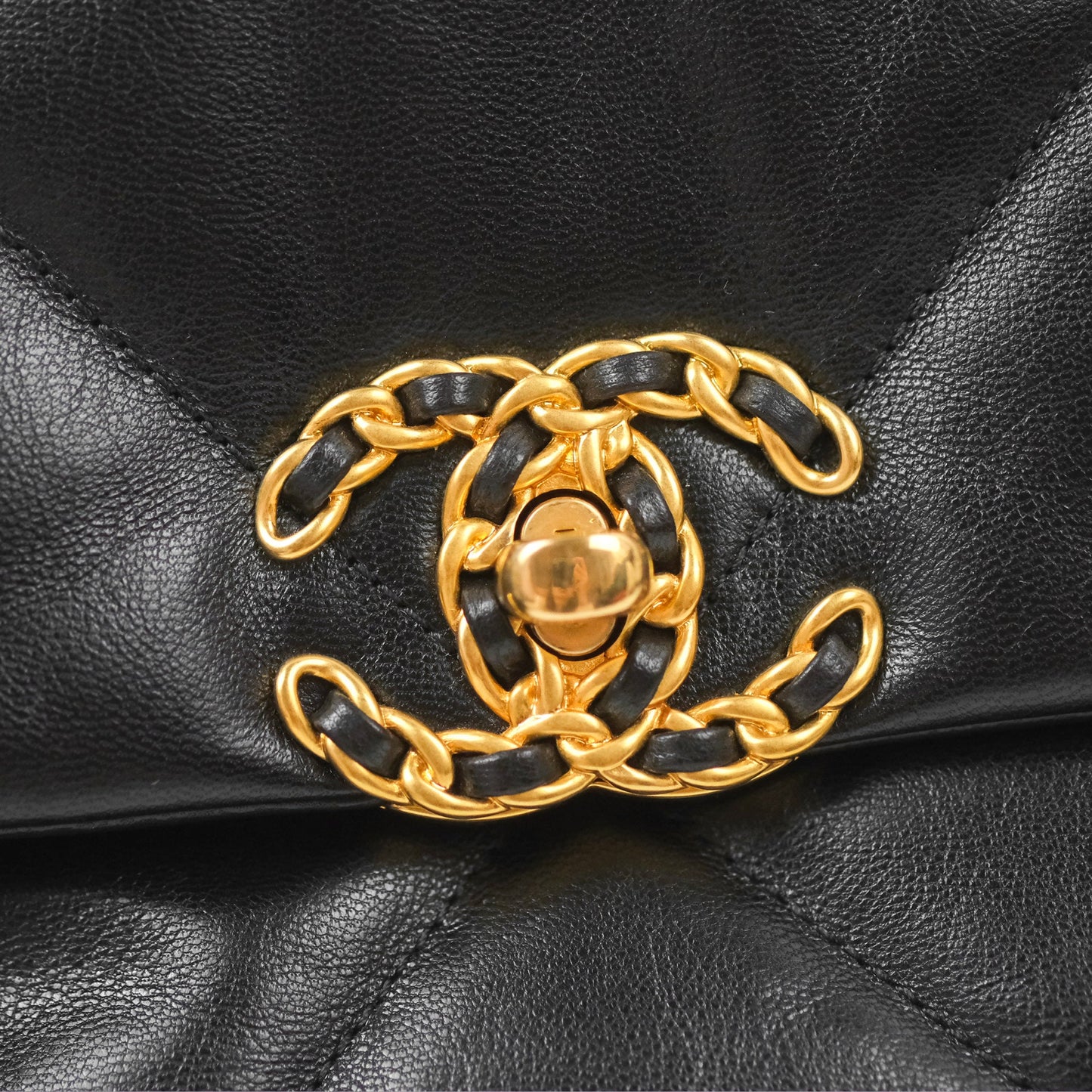 Chanel 19 Small Black Mixed Hardware
