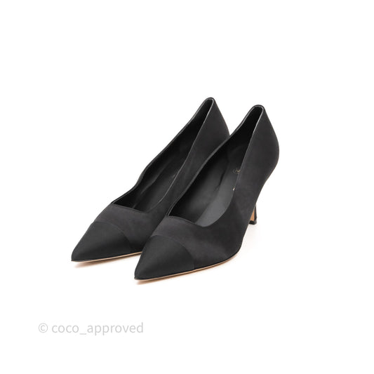 Chanel Classic Heels CC Black Size 39