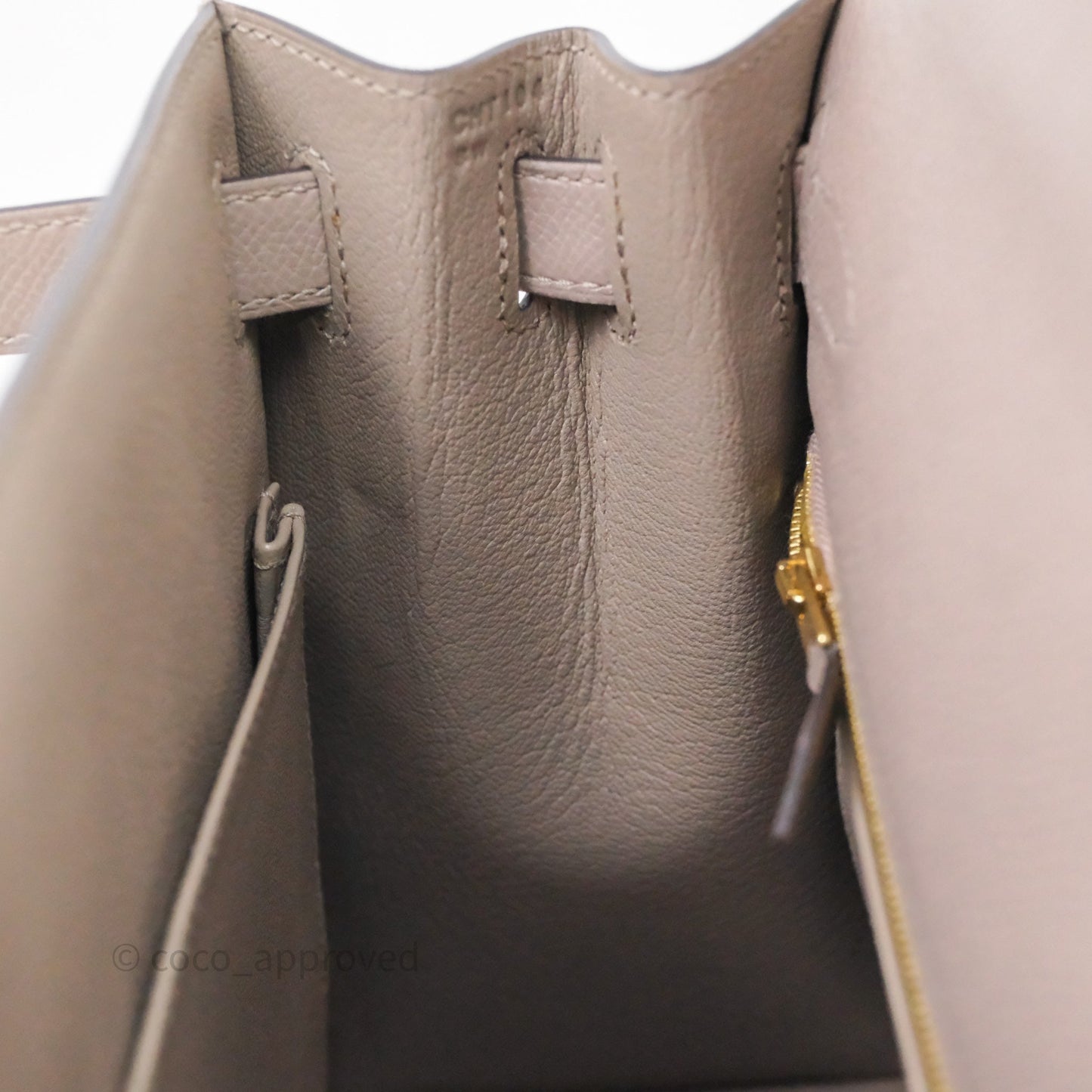 Hermes Kelly 28 Gris Asphalte Epsom Gold Hardware