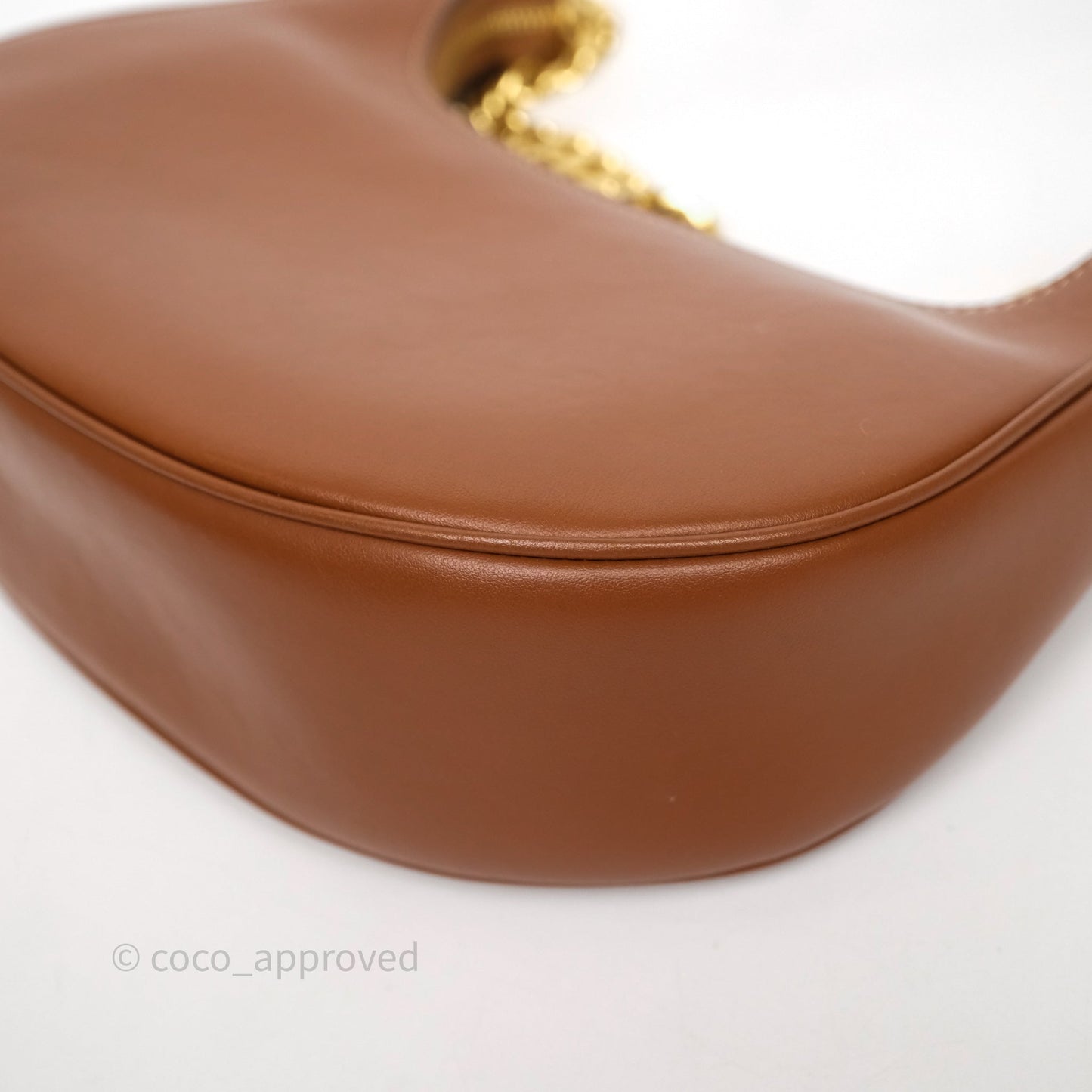 Celine Medium Ava Chain Bag Tan Calfskin