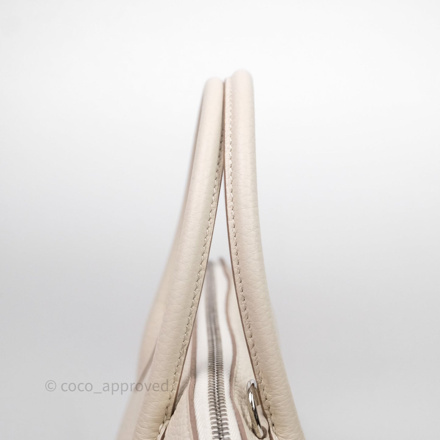 Hermes Bolide 31 Clemence Craie 10 Palladium Hardware