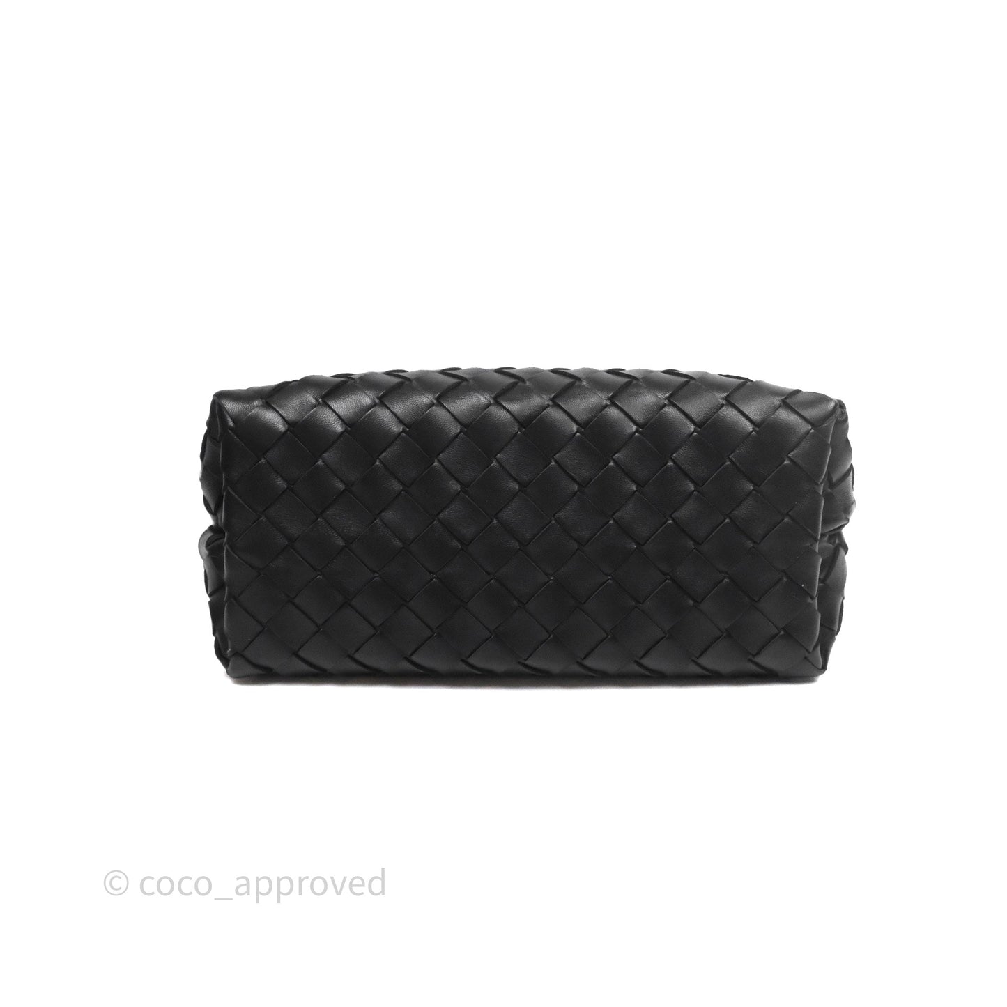 Bottega Veneta Small Andiamo Bag Black Intrecciato Lambskin