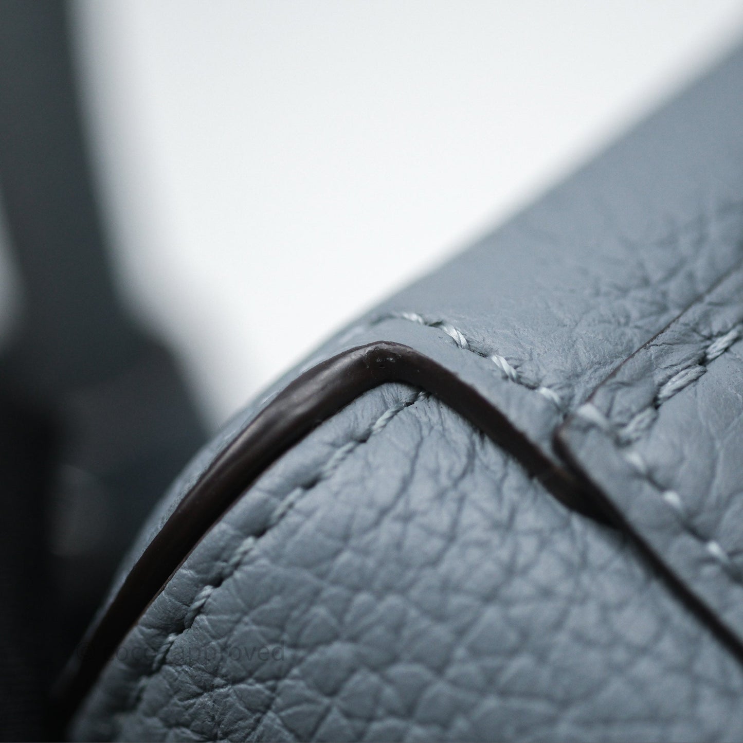 Delvaux Cool Box Nano Taurillon Soft Grained Calfskin Pacific Palladium Hardware