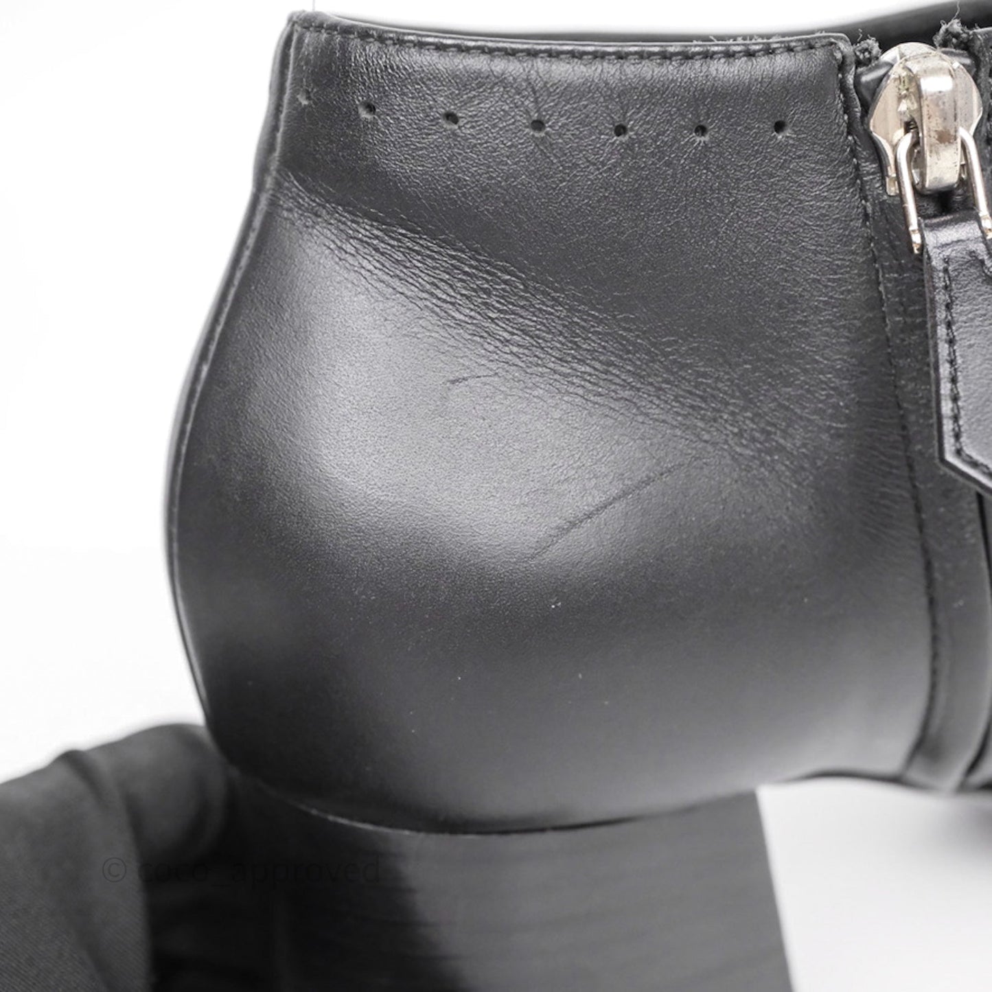 Hermès Ankle Boots Black Size 38