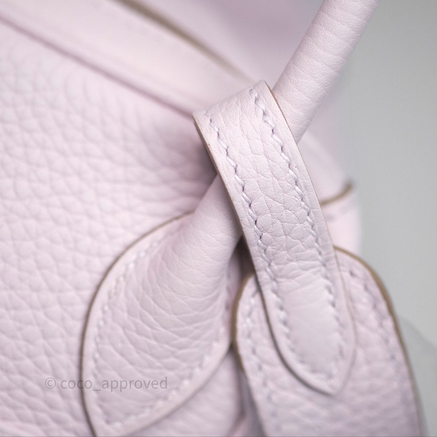 Hermès Lindy 26 Mauve Pale 09 Clemence Palladium Hardware