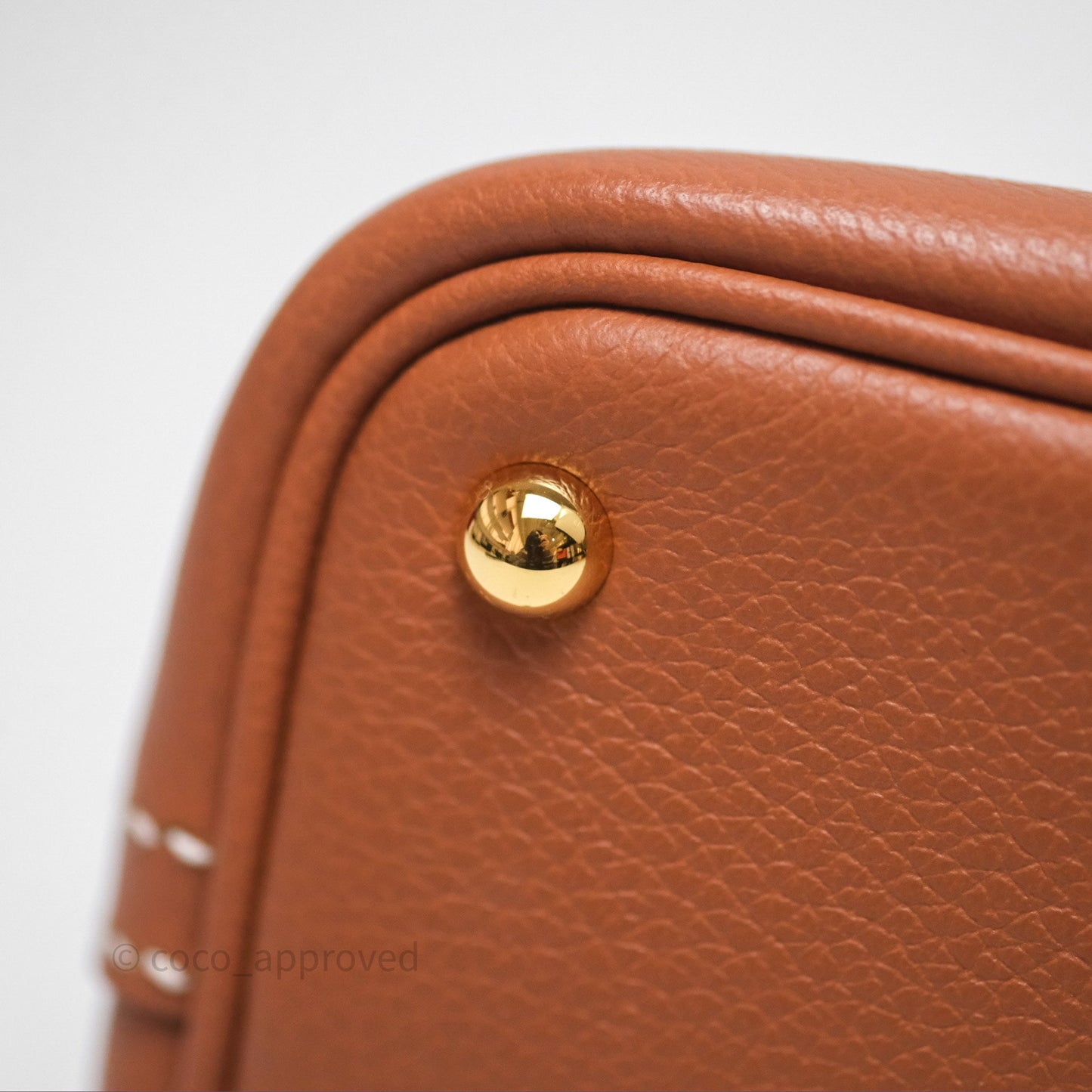 Hermès Bolide Mini 1923 Gold 37 Evercolor Gold Hardware