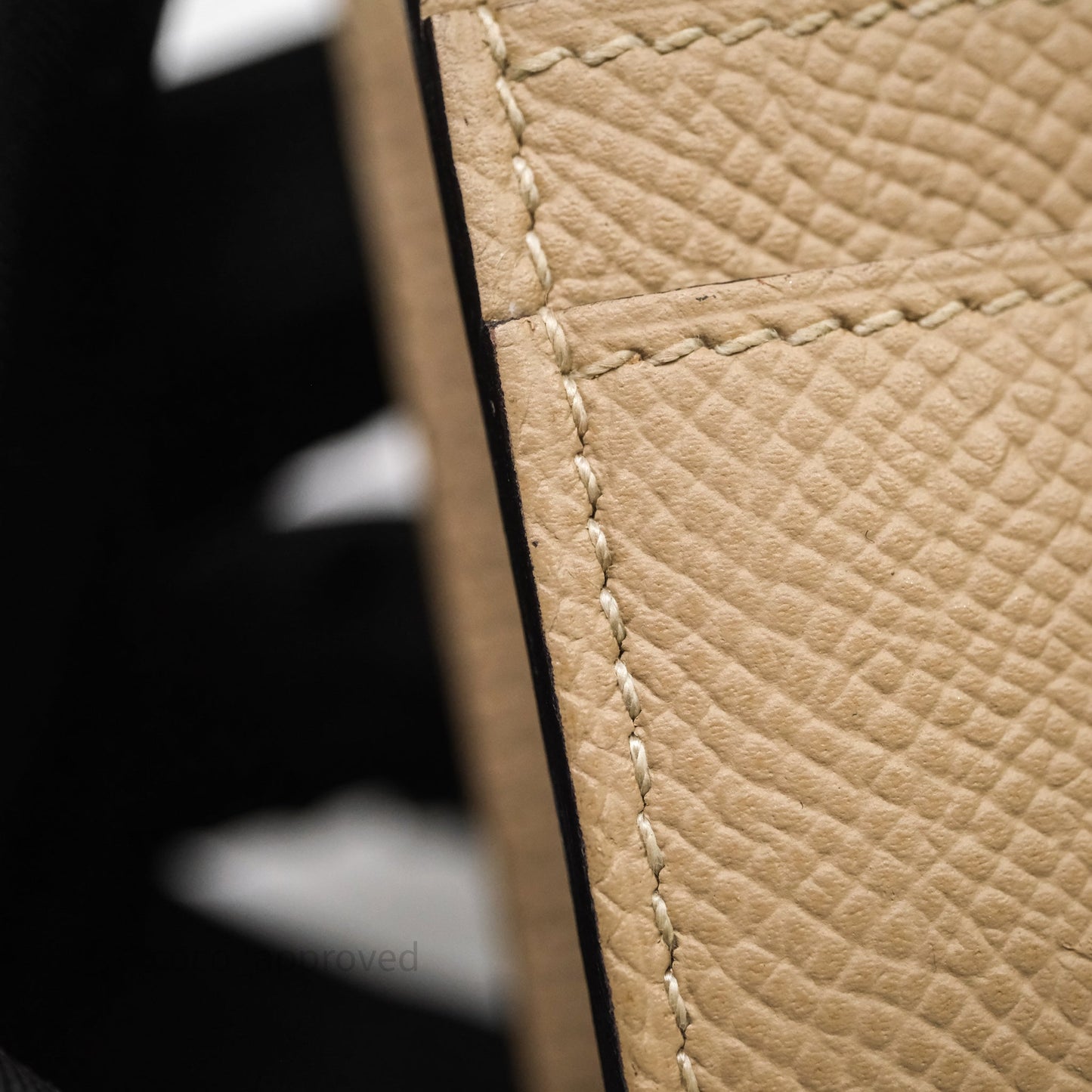 Hermès Constance Short Wallet Trench Epsom Gold Hardware