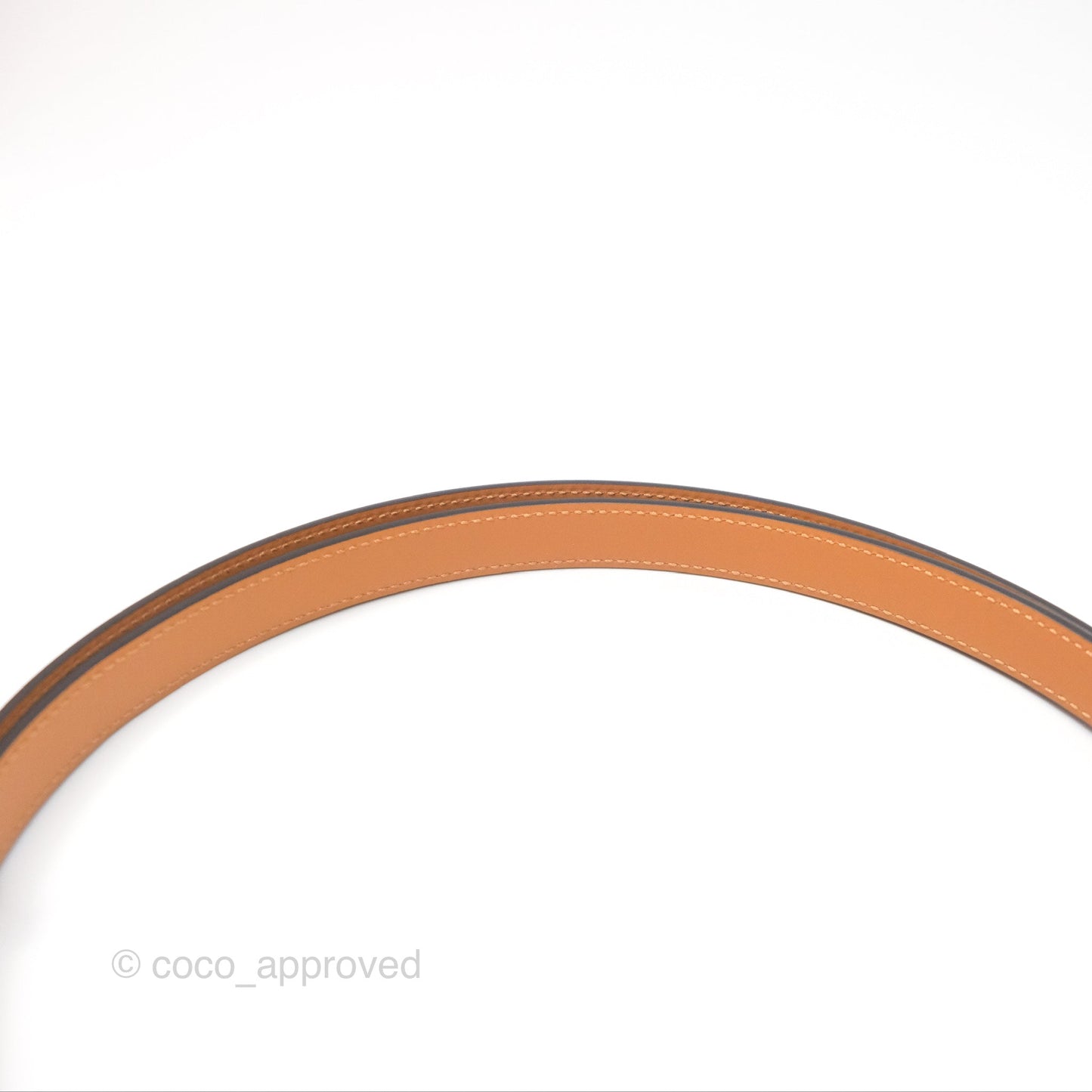 Hermès Kelly Buckle Belt Etoupe 18 Epsom Palladium Hardware