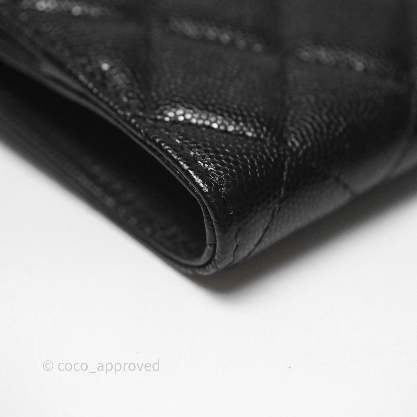 Chanel Incognito Phone Holder So Black Caviar Black Hardware