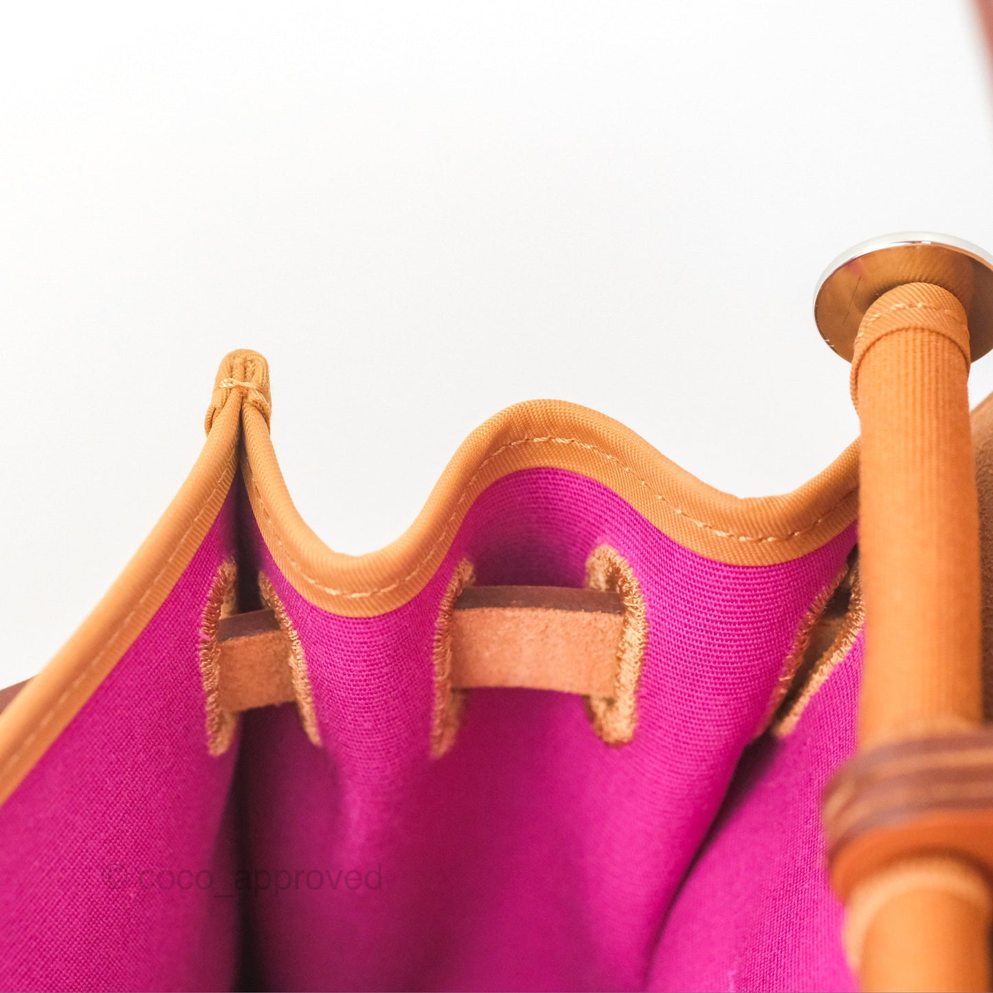 Hermès Herbag Zip 31 Dune Magnolia Fauve Canvas Palladium Hardware