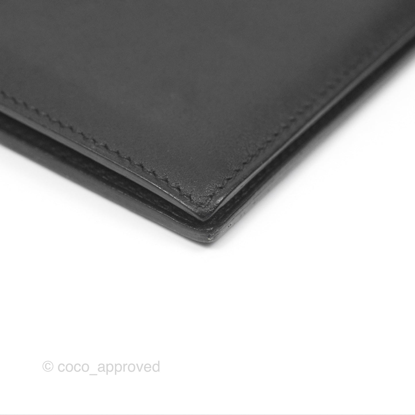 Hermès Citizen Twill Long Wallet Black Swift