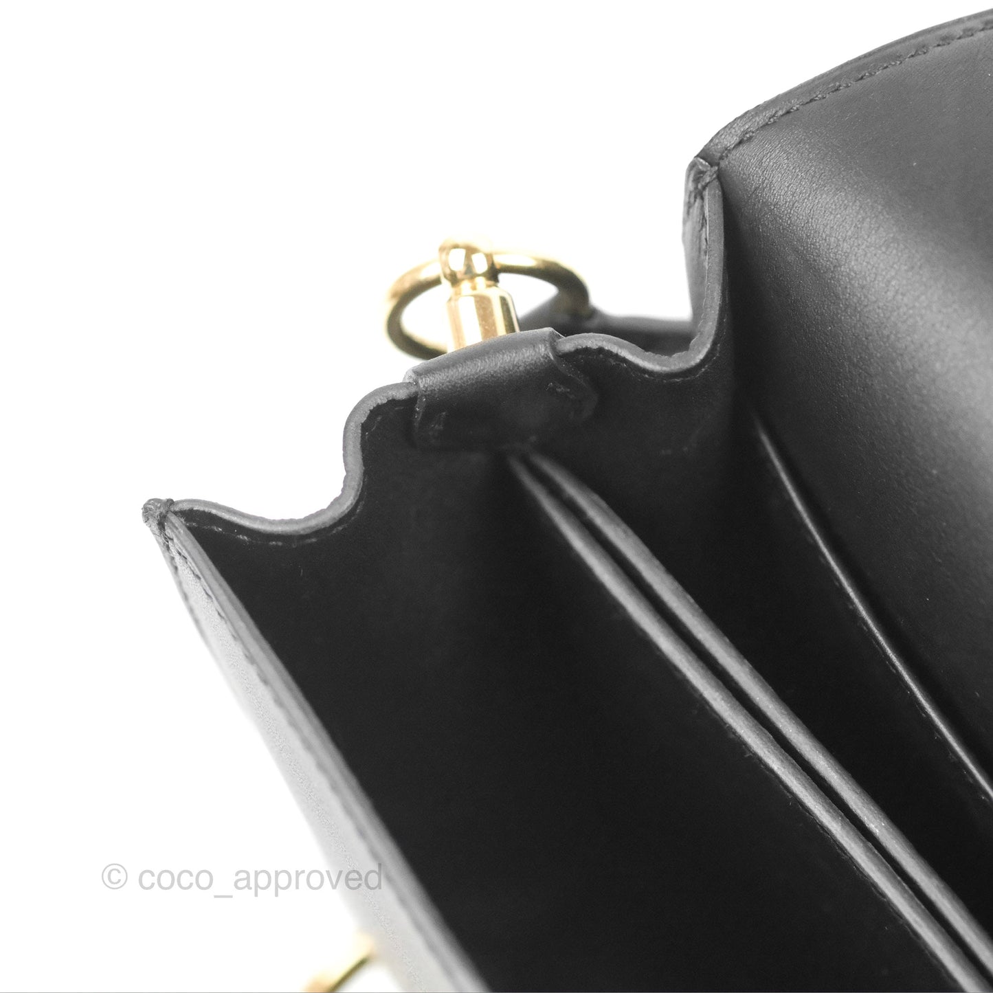 Hermès Roulis Mini 18 Black Swift Gold Hardware