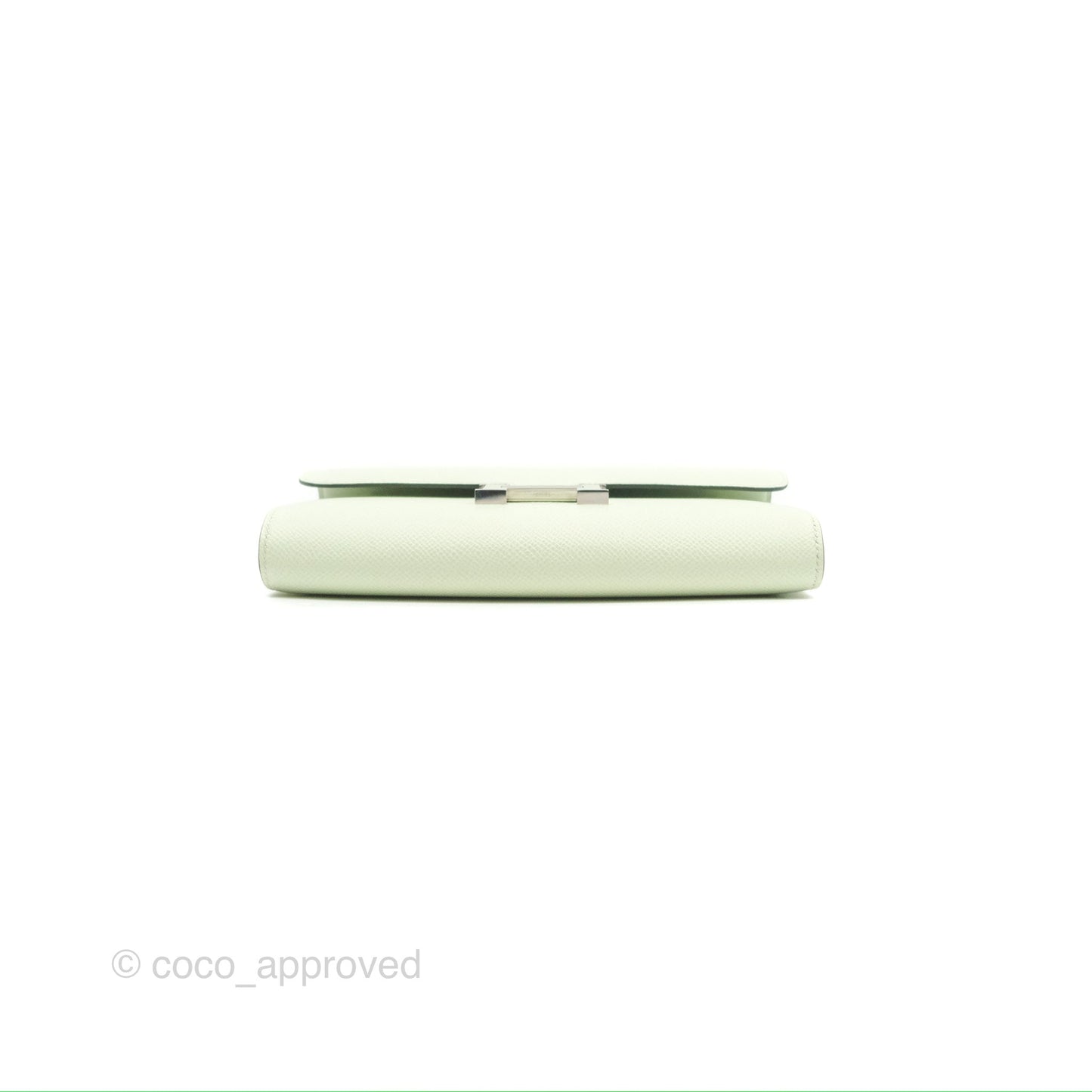 Hermès Constance To Go Wallet Vert Fizz Epsom Palladium Hardware