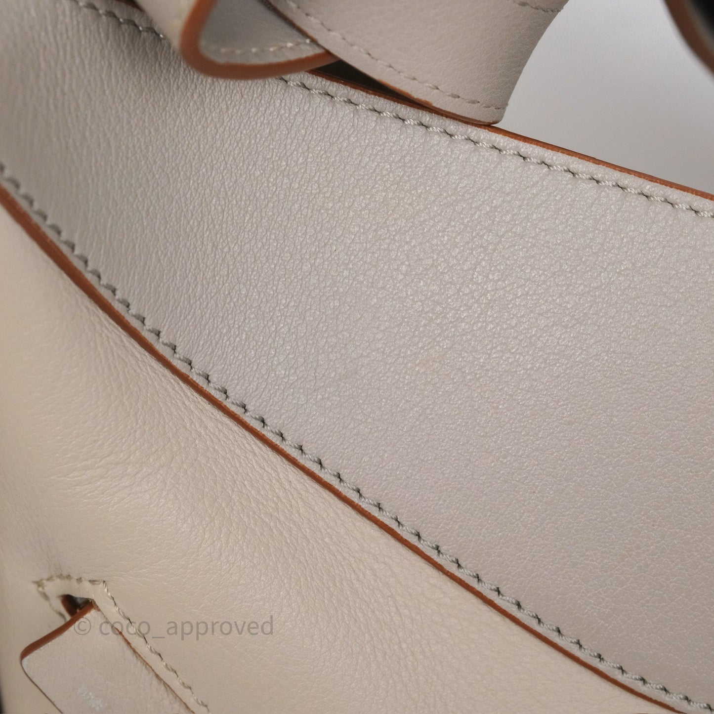Loewe Small Hammock Shoulder Bag Calfskin Light Grey/Beige
