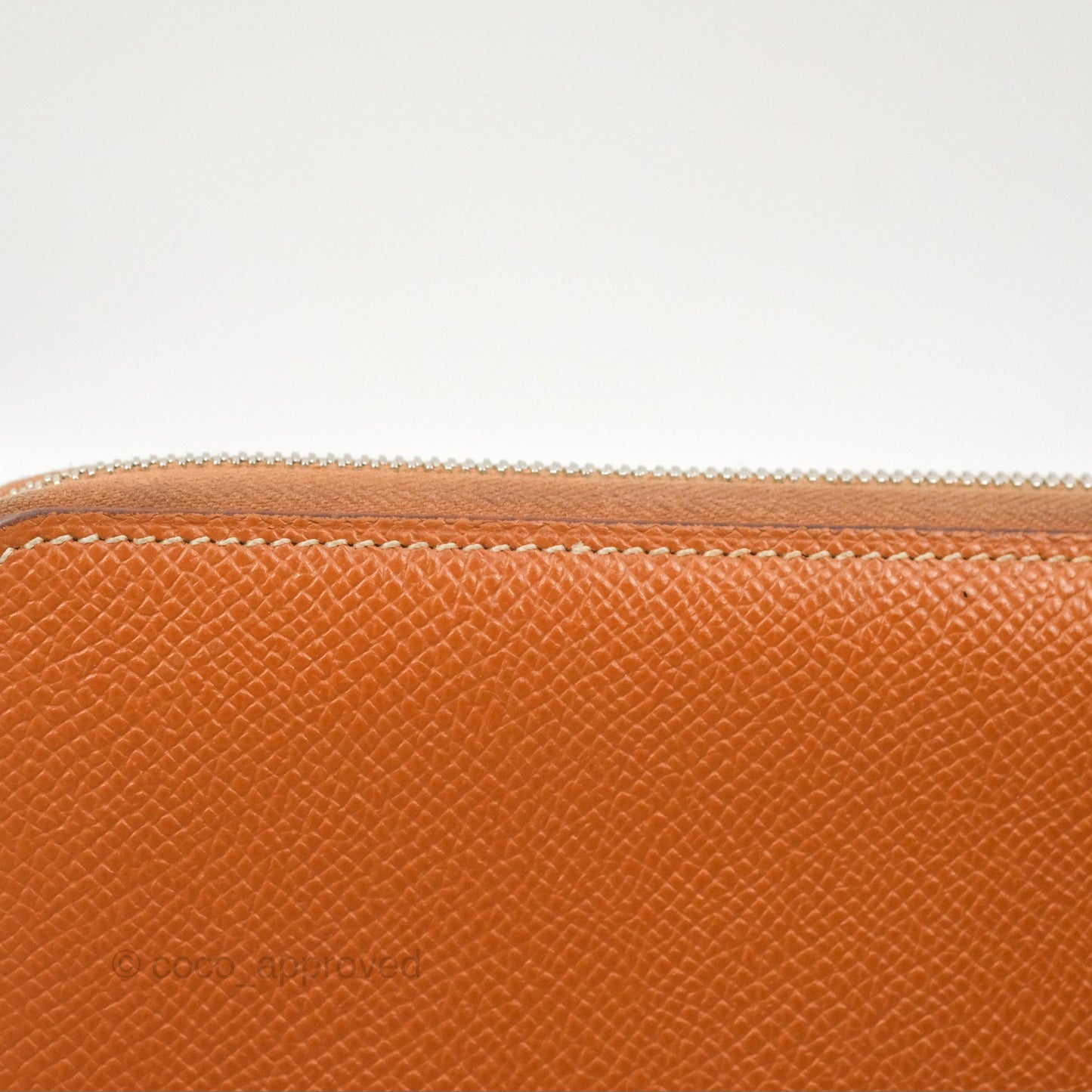 Hermès Silk In Classique Long Wallet Gold Epsom