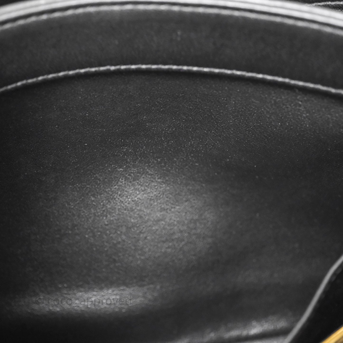 Chanel Small Trendy CC Black Lambskin Gold Hardware