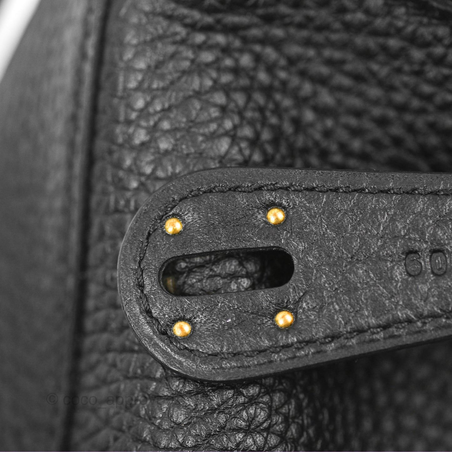 Hermès Lindy 26 Black Clemence Gold Hardware