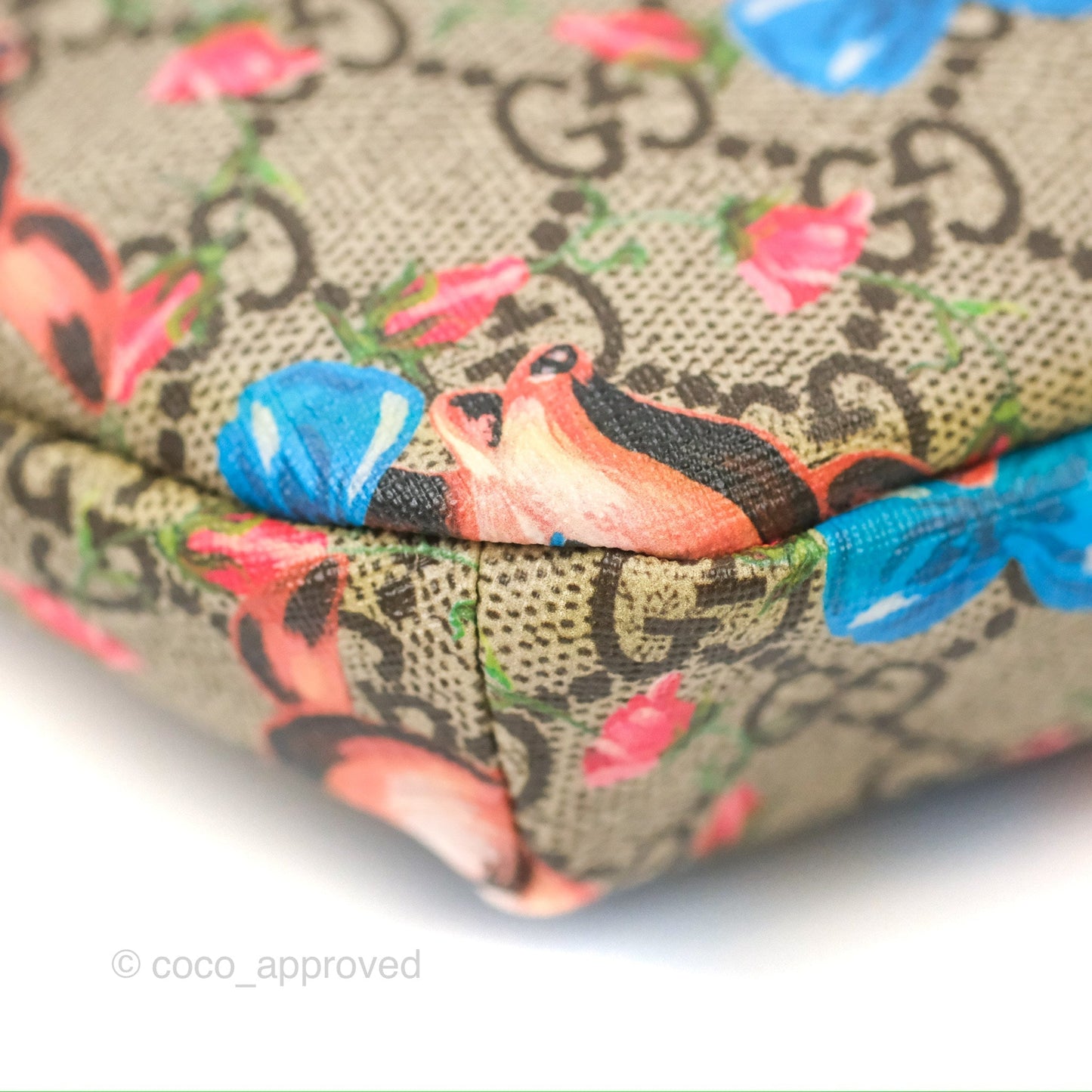 Gucci Girls Supreme Monogram Deer Belt Bag