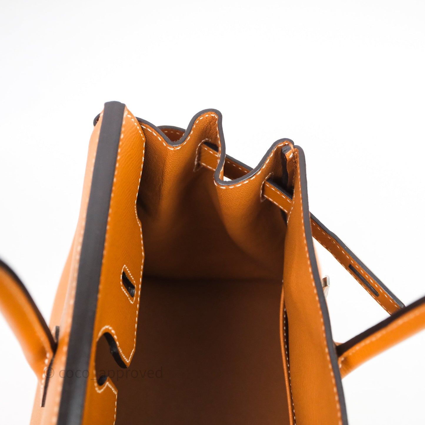 Hermes Birkin 30 Toffee Epsom Palladium Hardware